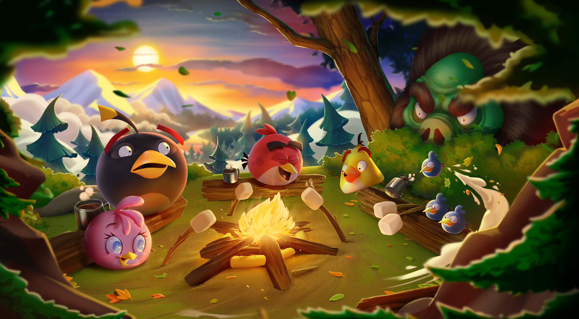 ArtStation - Angry Birds Epic - Art