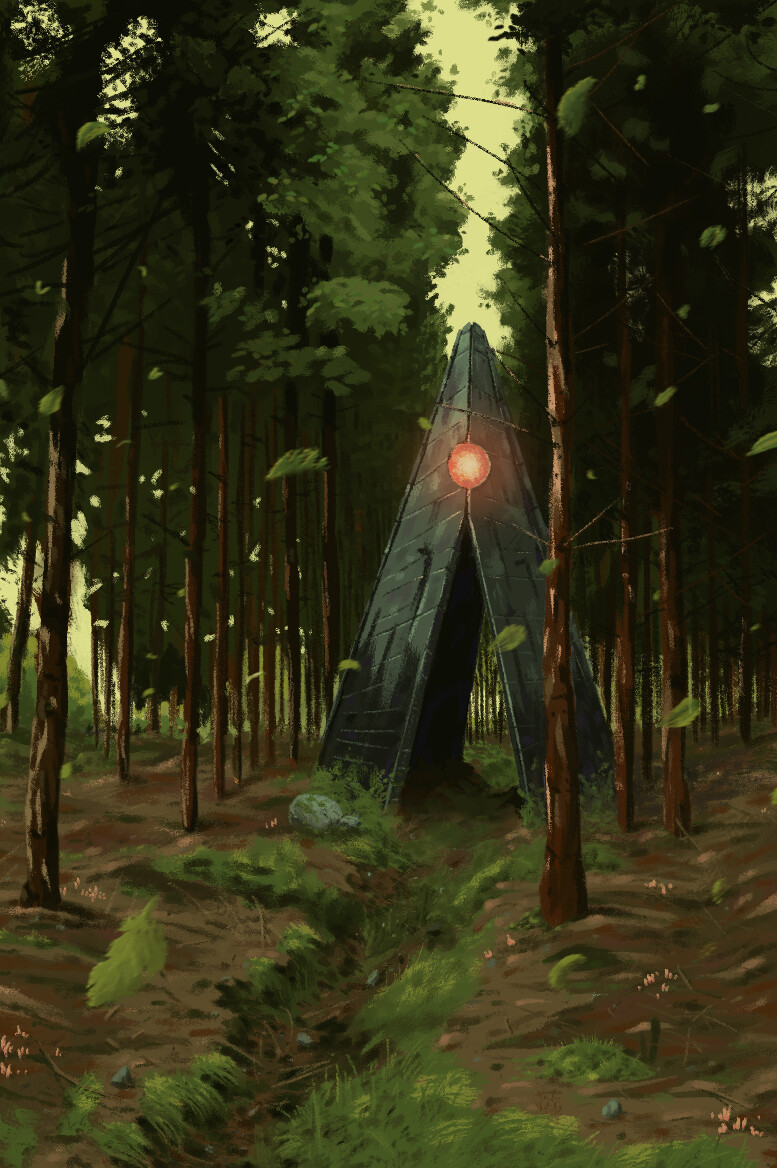 ArtStation - Forest Obelisk