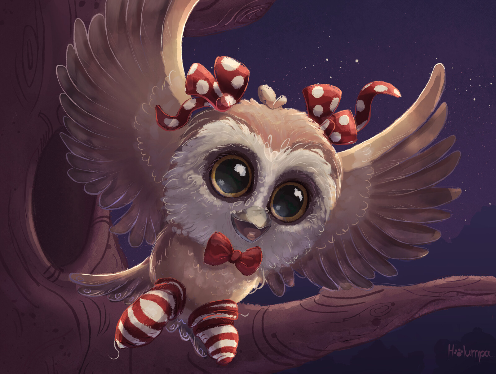 Violett, the Owl