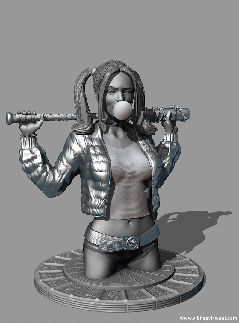 Final high poly sculpt in Zbrush
