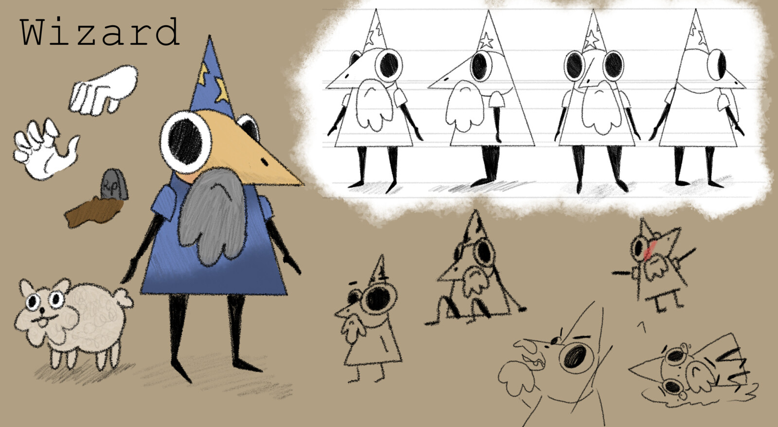Wizard Character Design