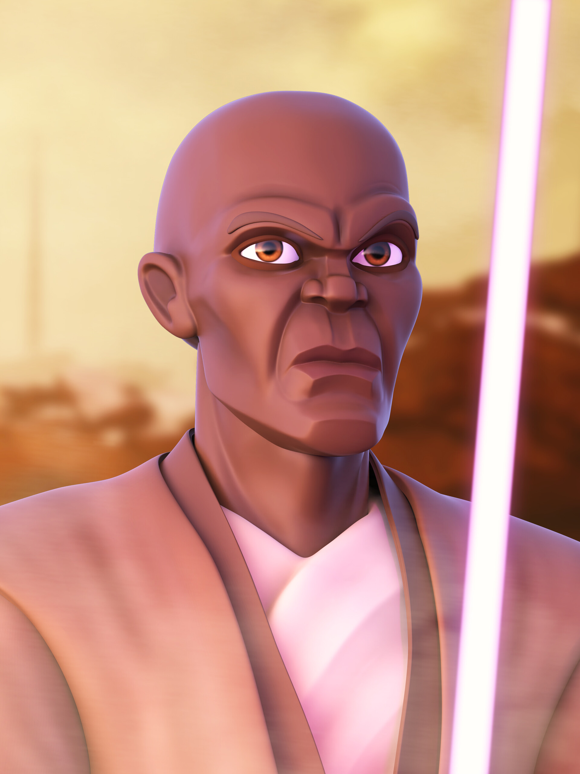 ArtStation Mace Windu