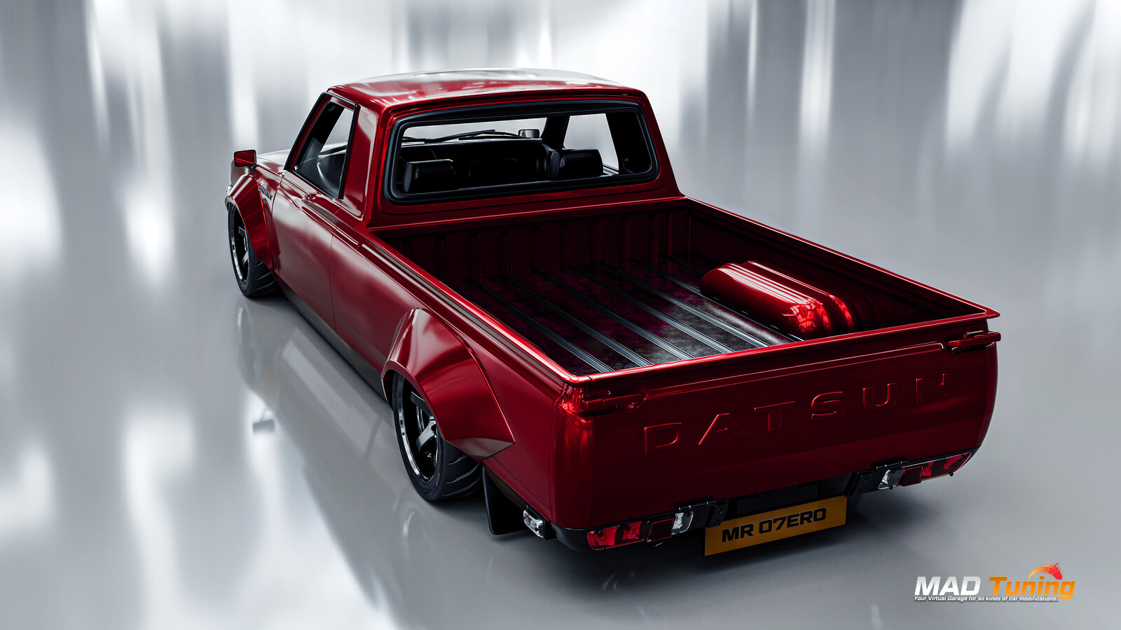 Red with black trim combo