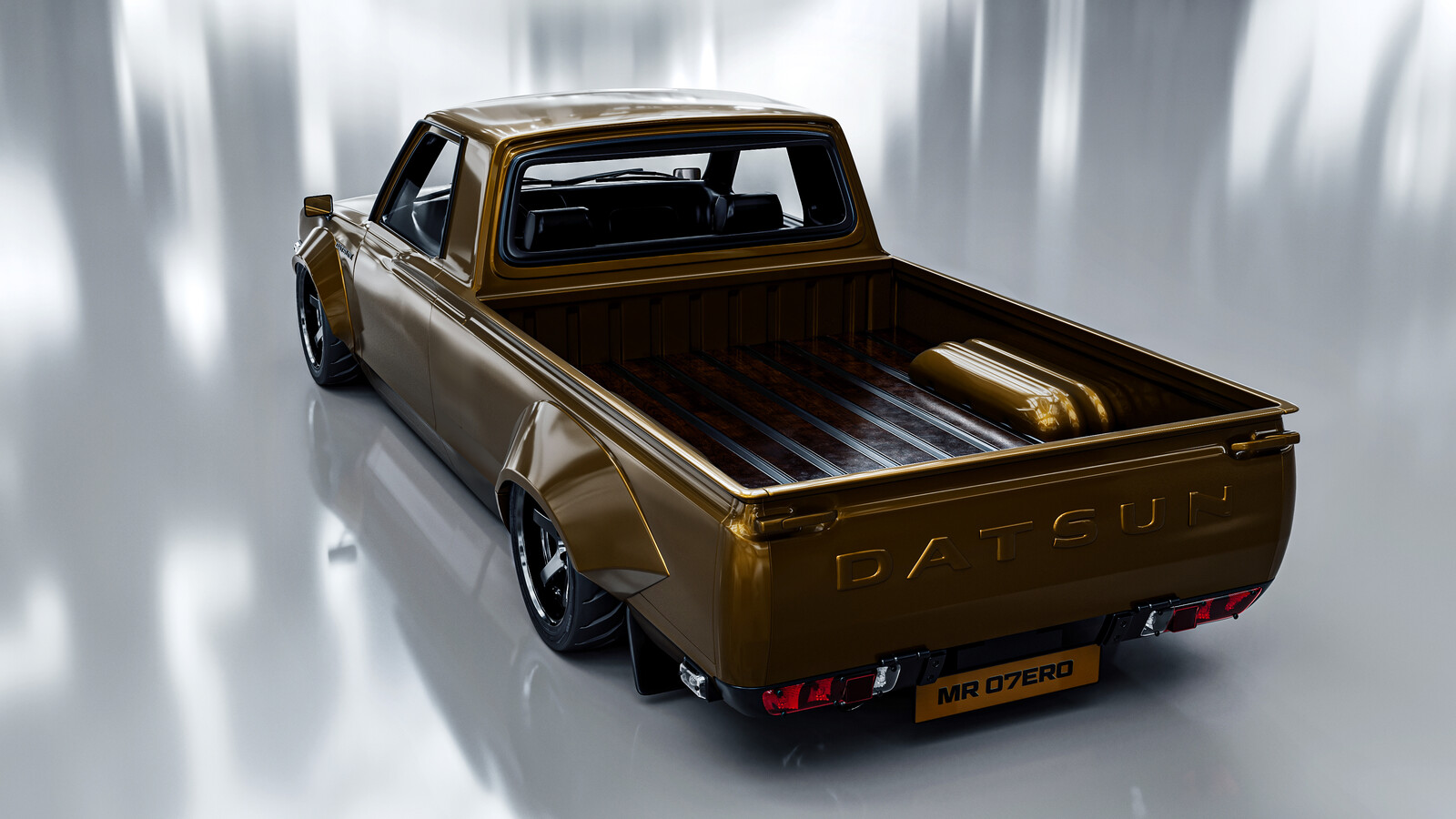 Gold with black trim combo