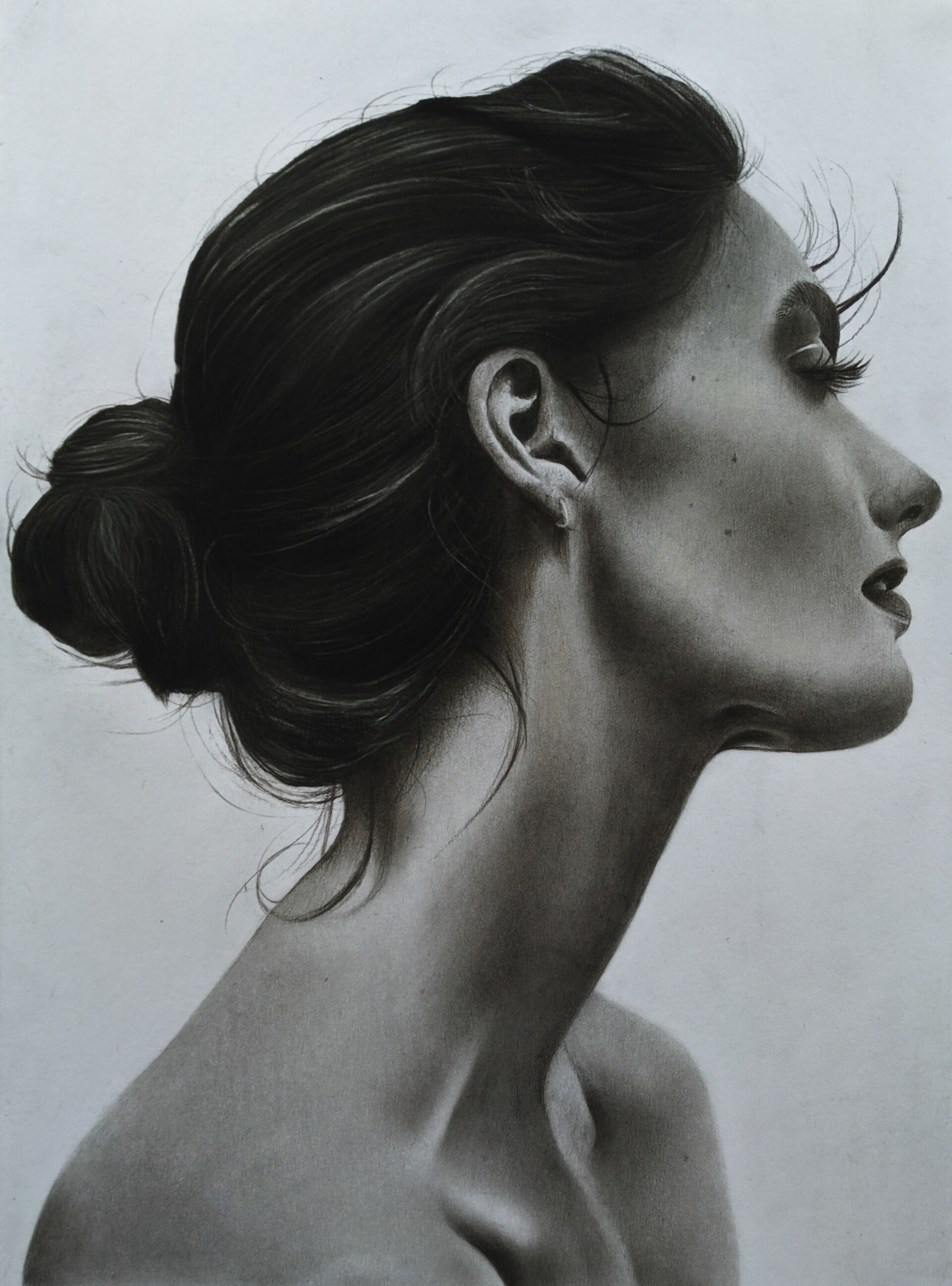 ArtStation Charcoal portrait