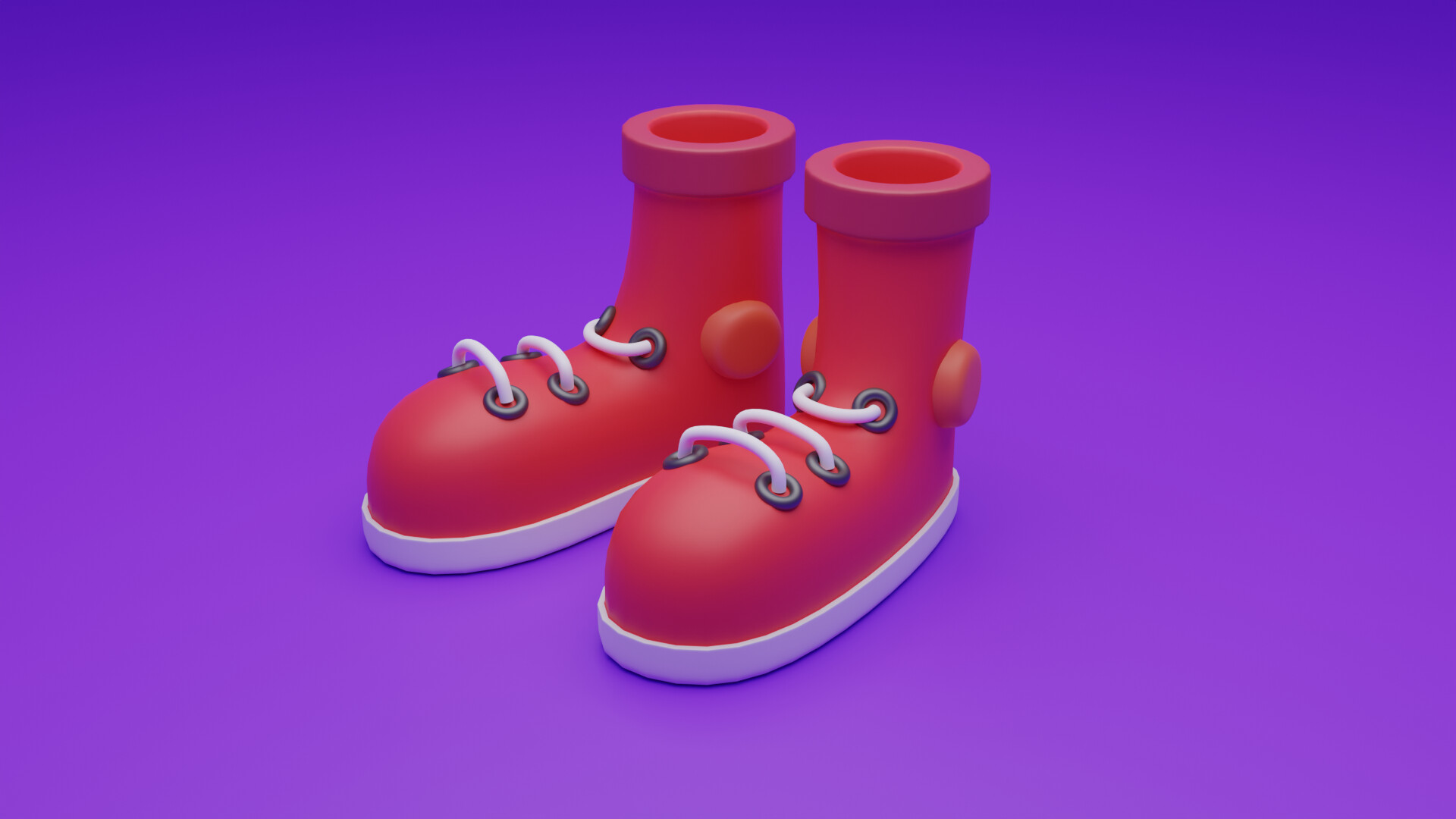 ArtStation - 3D Stylized Shoe