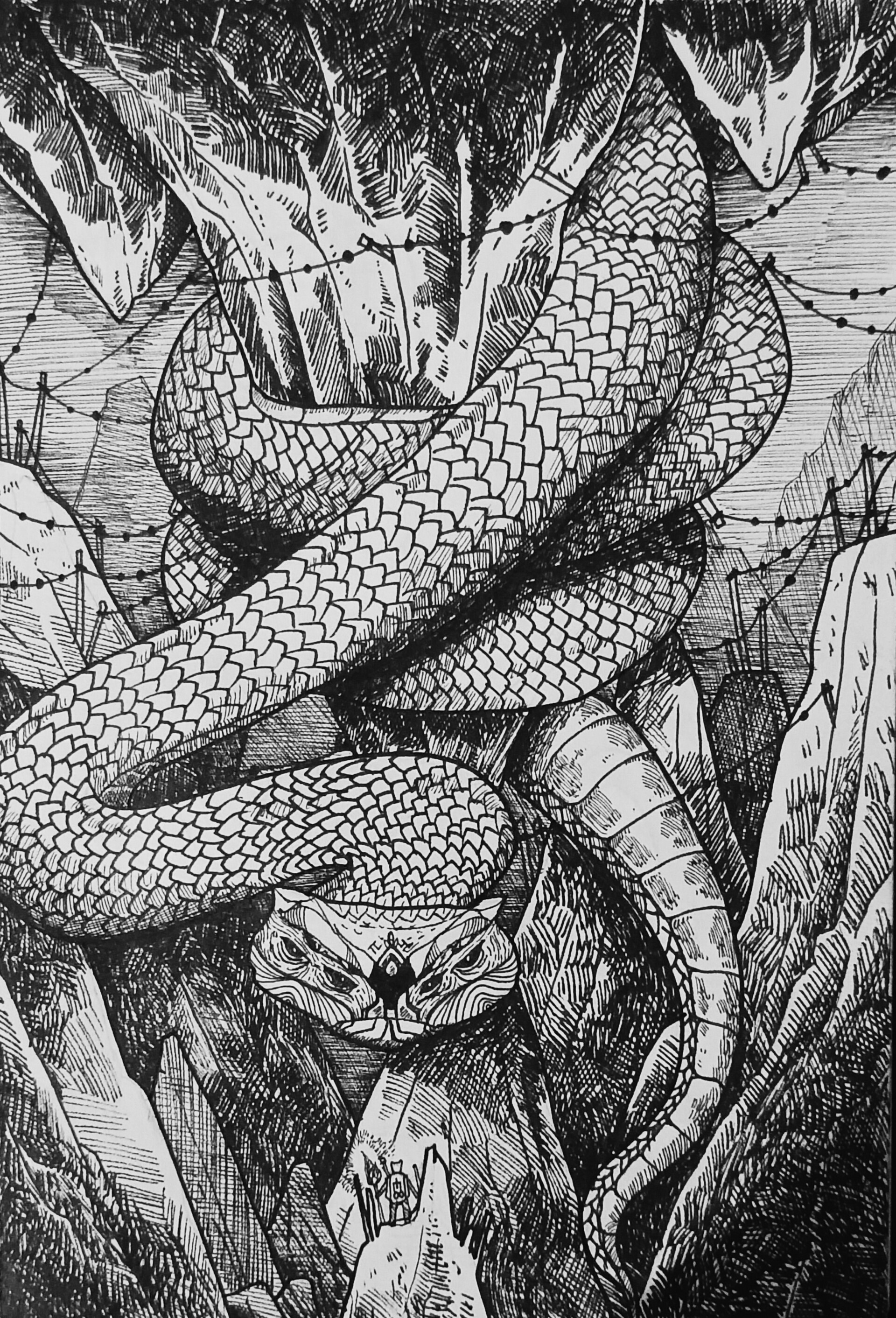 ArtStation Serpent of Armageddon