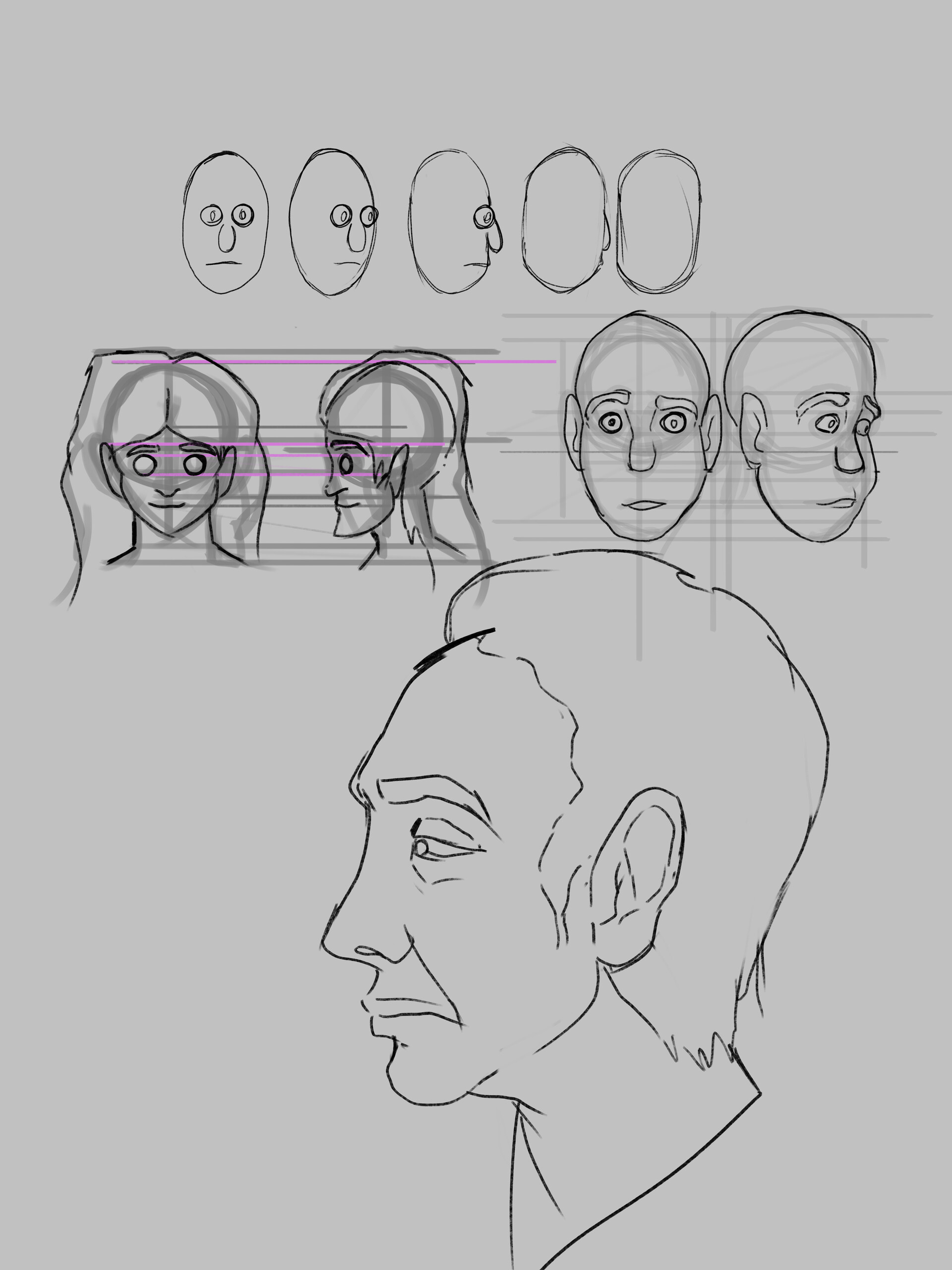 ArtStation - Turnaround studies