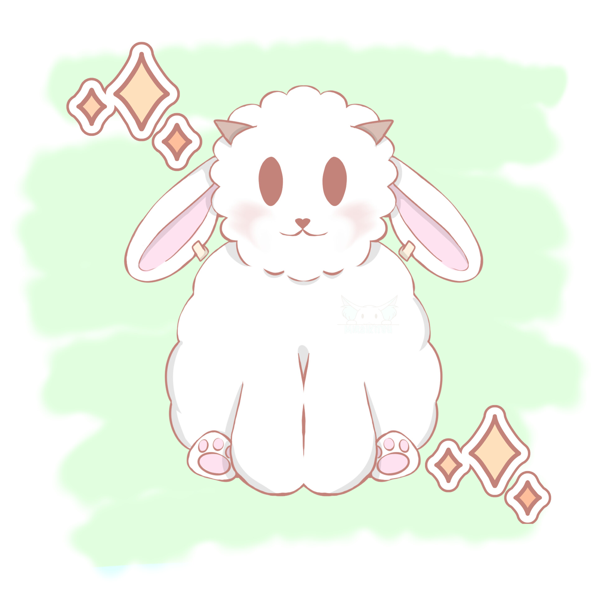 Sheep Chibi Drawing Dog, anime sheep, png | PNGWing