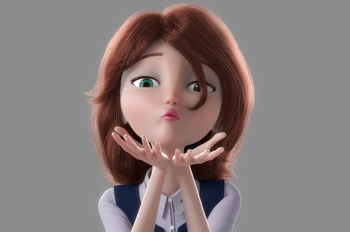 ArtStation - Cartoon Woman