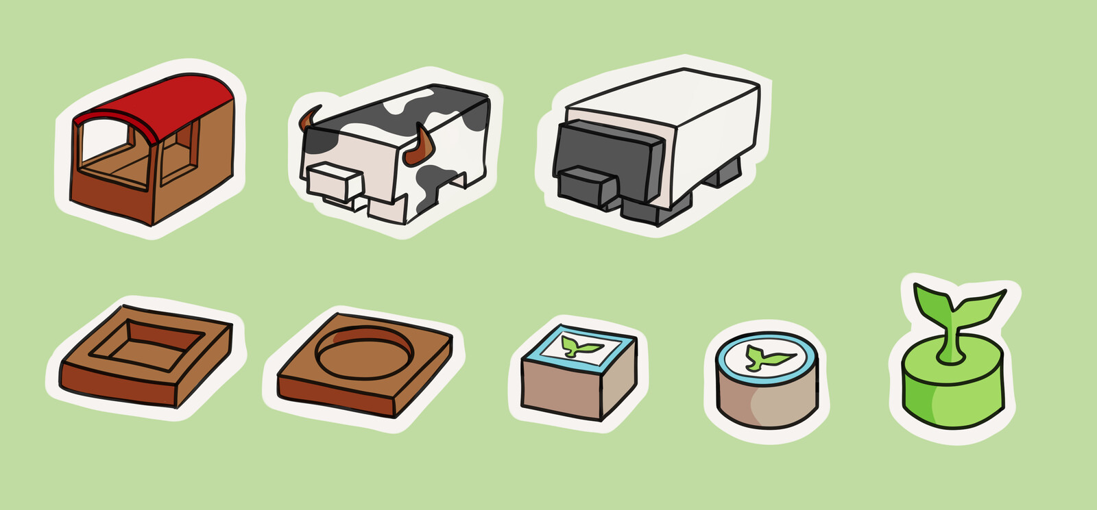 Board game concept art