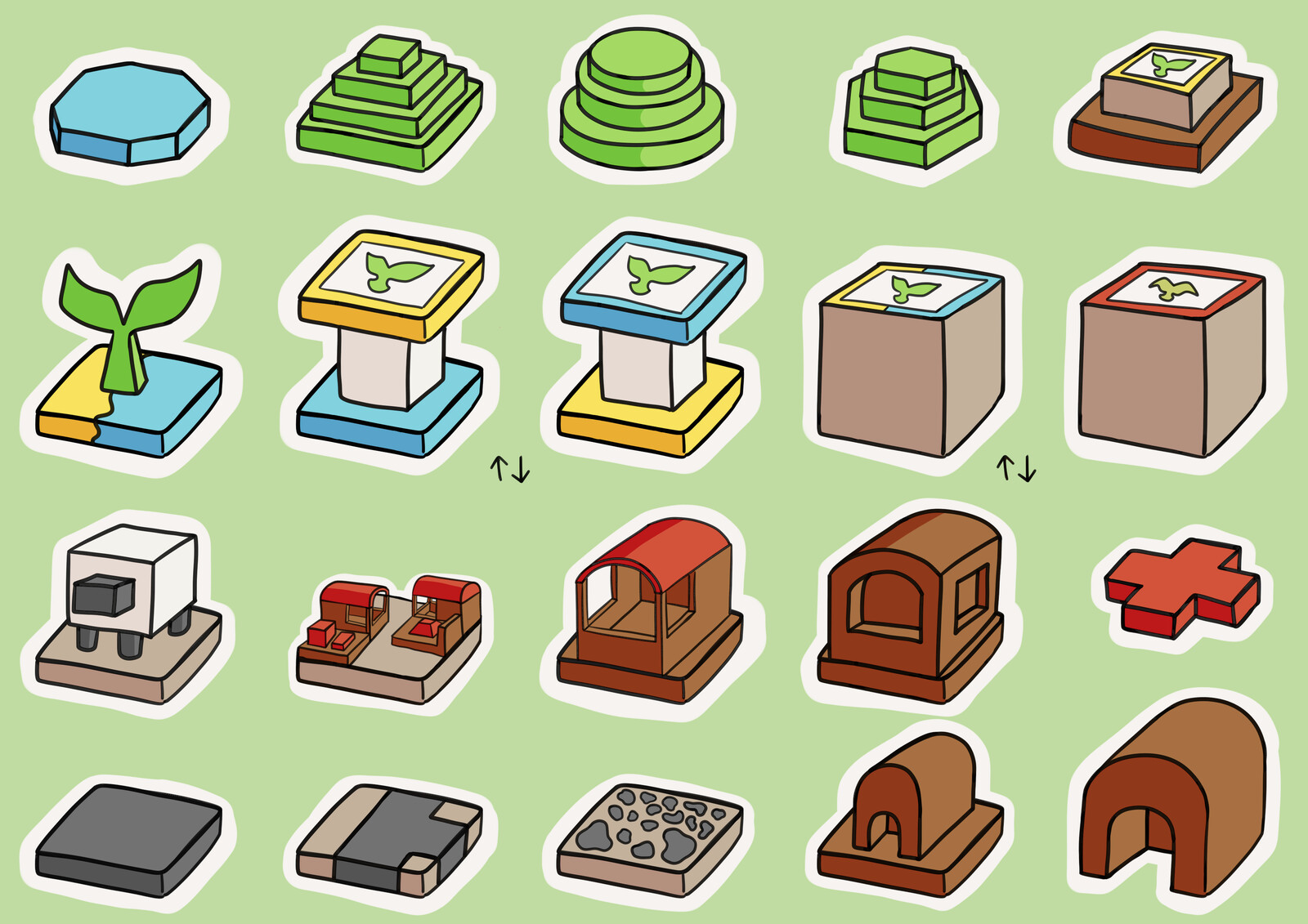 Board game concept art