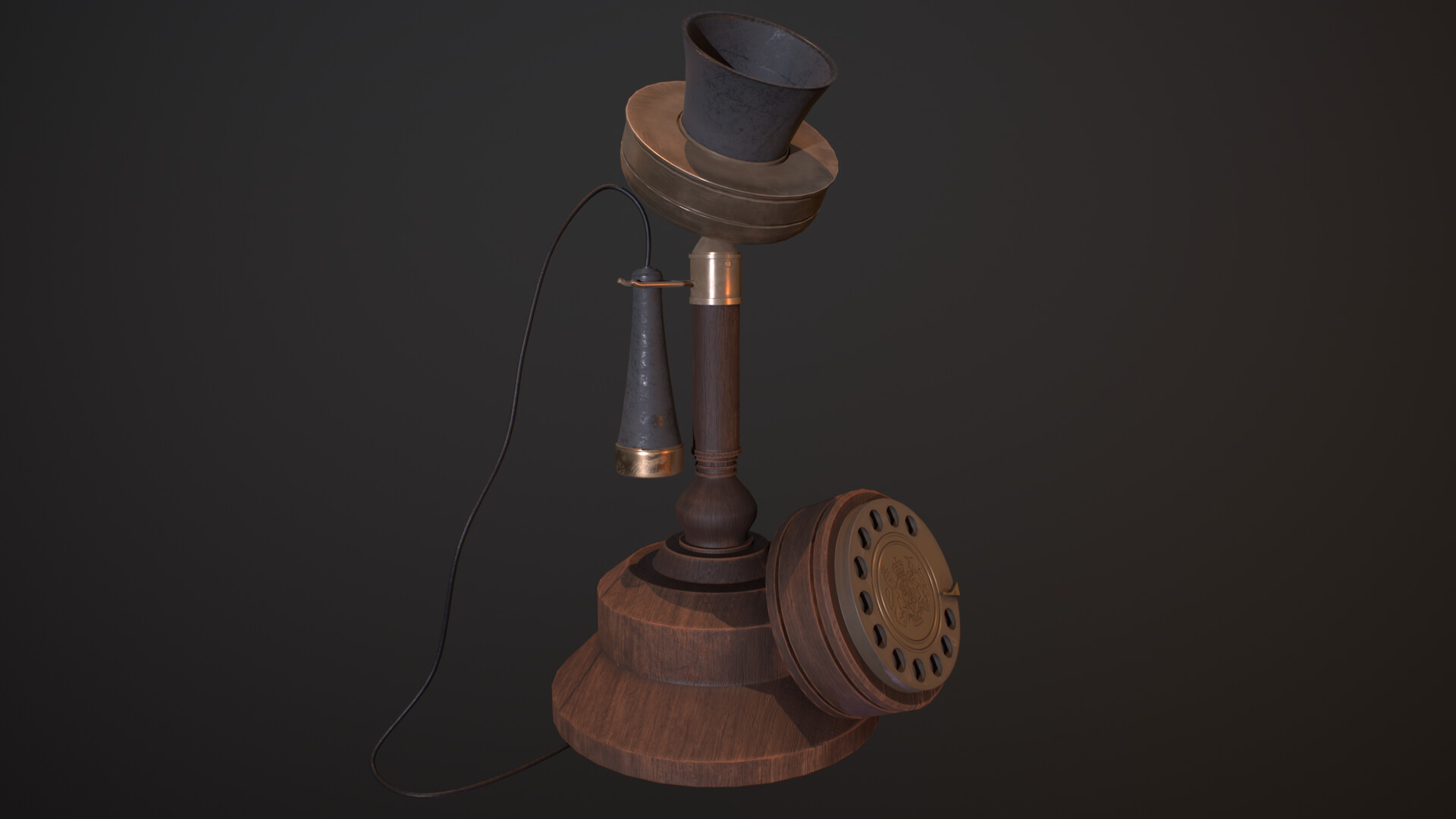 Kenan Dutchman Candlestick Phone Prop Dev