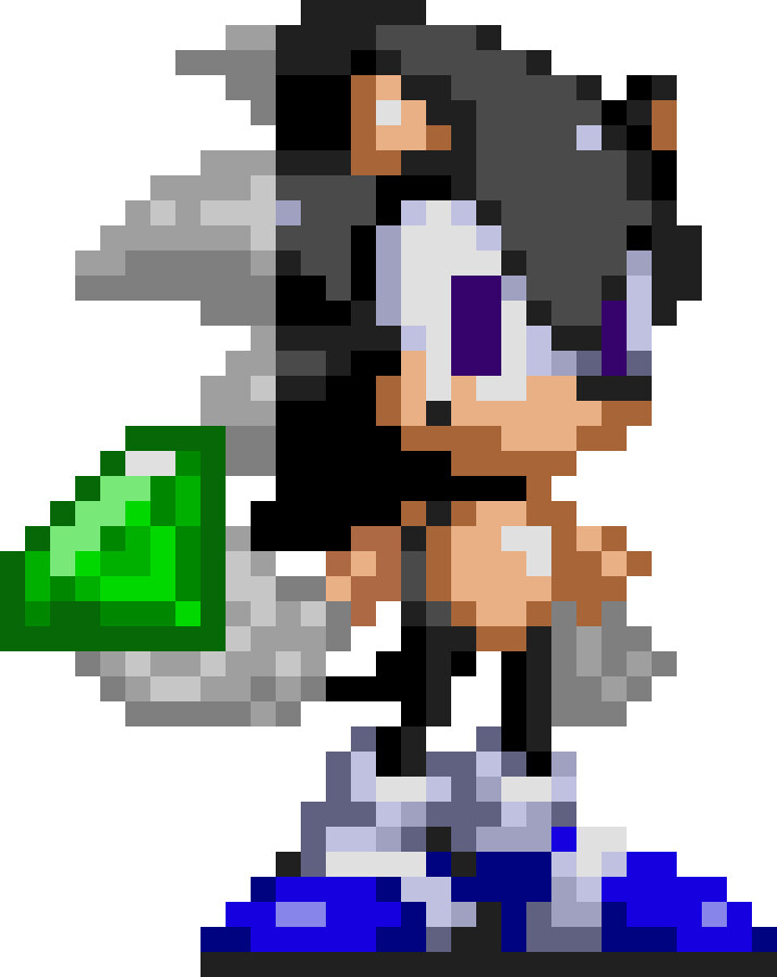 SONIC 3 HYPE — pixelboy127: Transparent sonic for those who are
