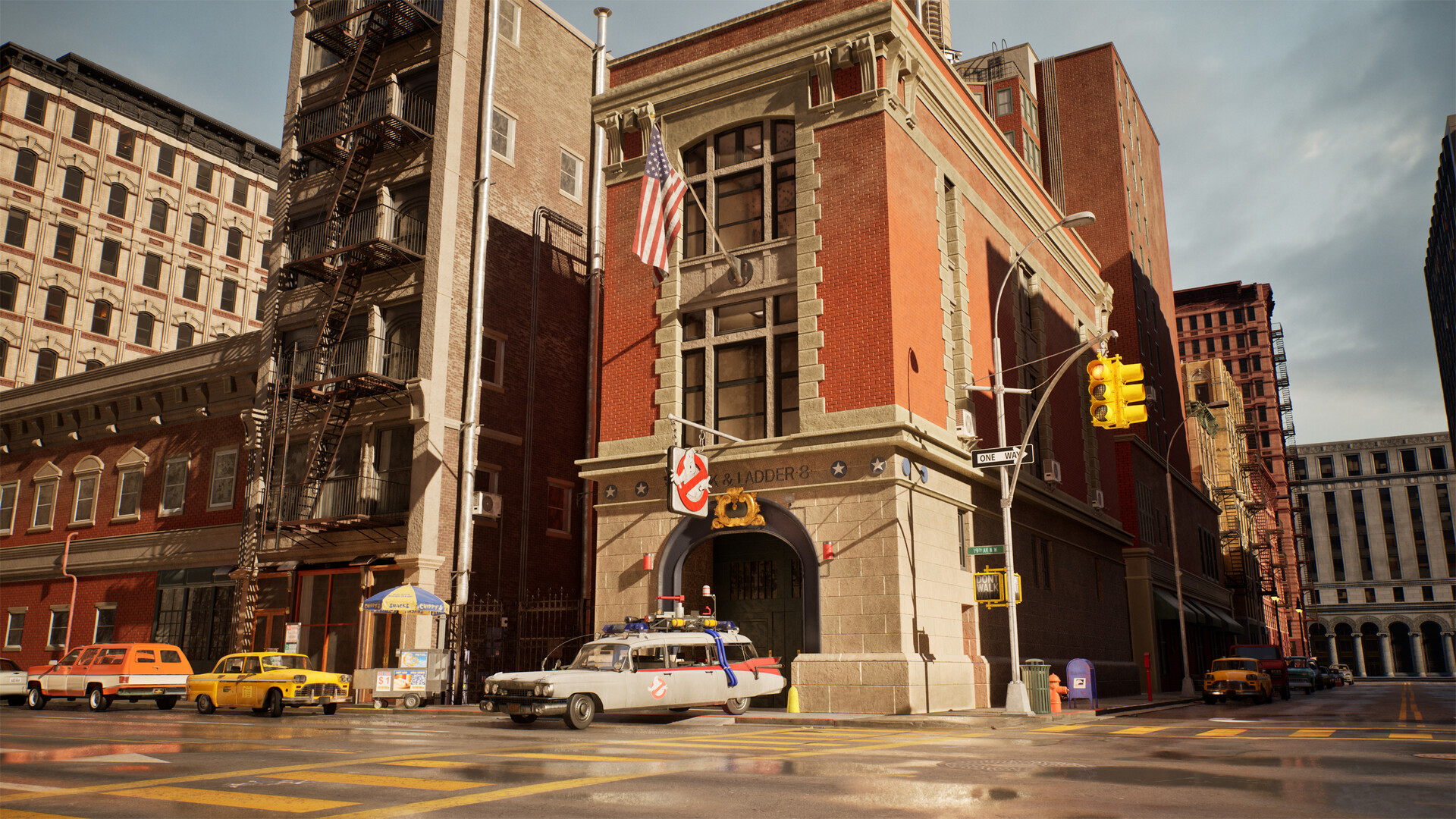 Unreal 5 - Ghostbusters Headquarters Fan Boy Project