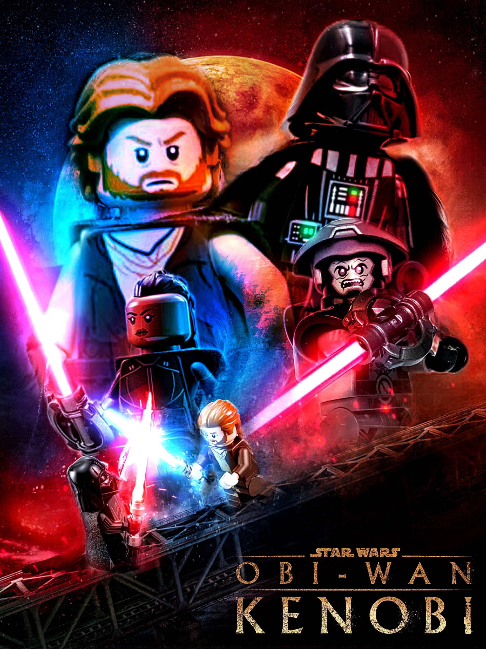 kompas Worden middag ArtStation - LEGO Obi-Wan Kenobi - Star Wars Series - Poster