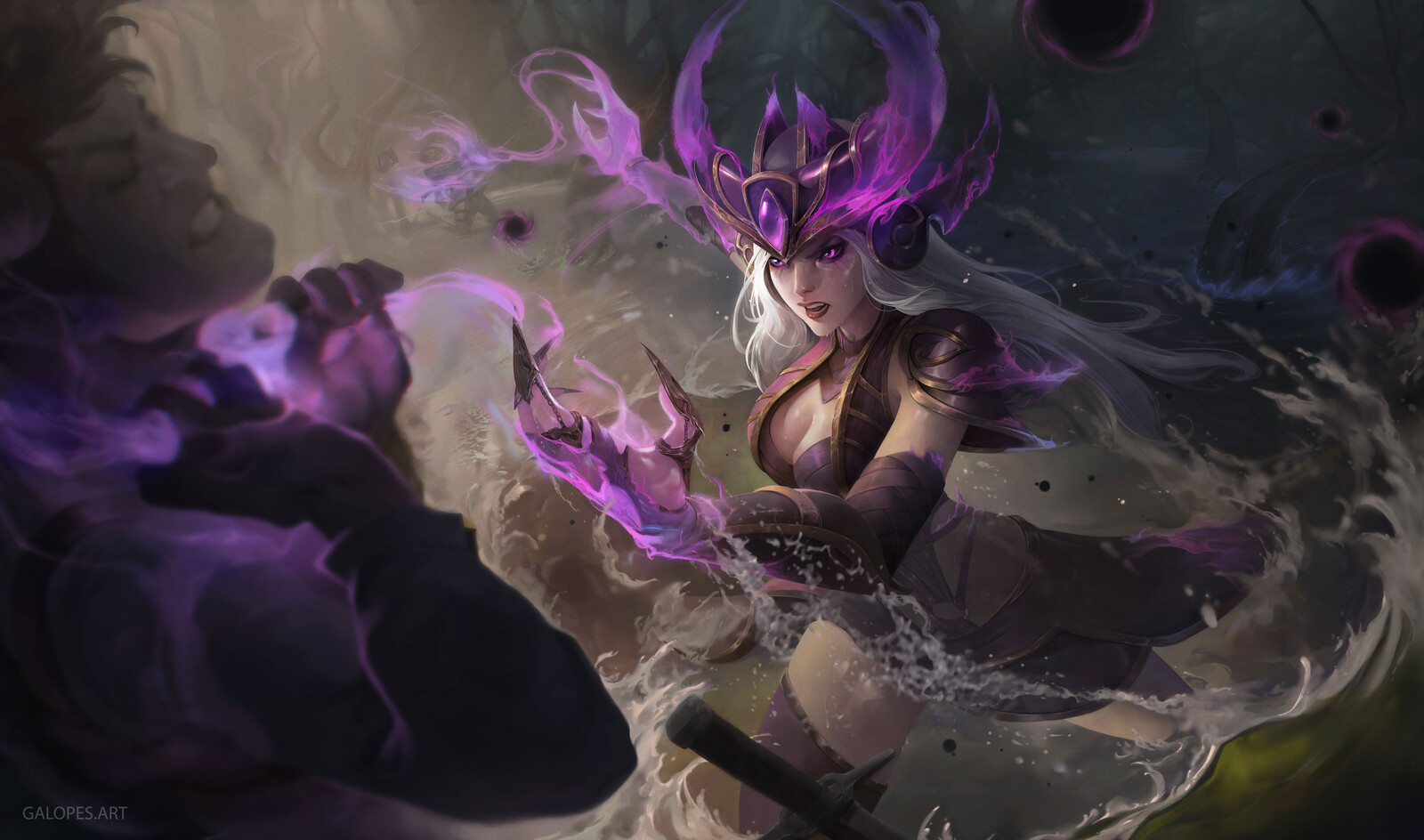 Syndra - The unstoppable Queen, Fanart