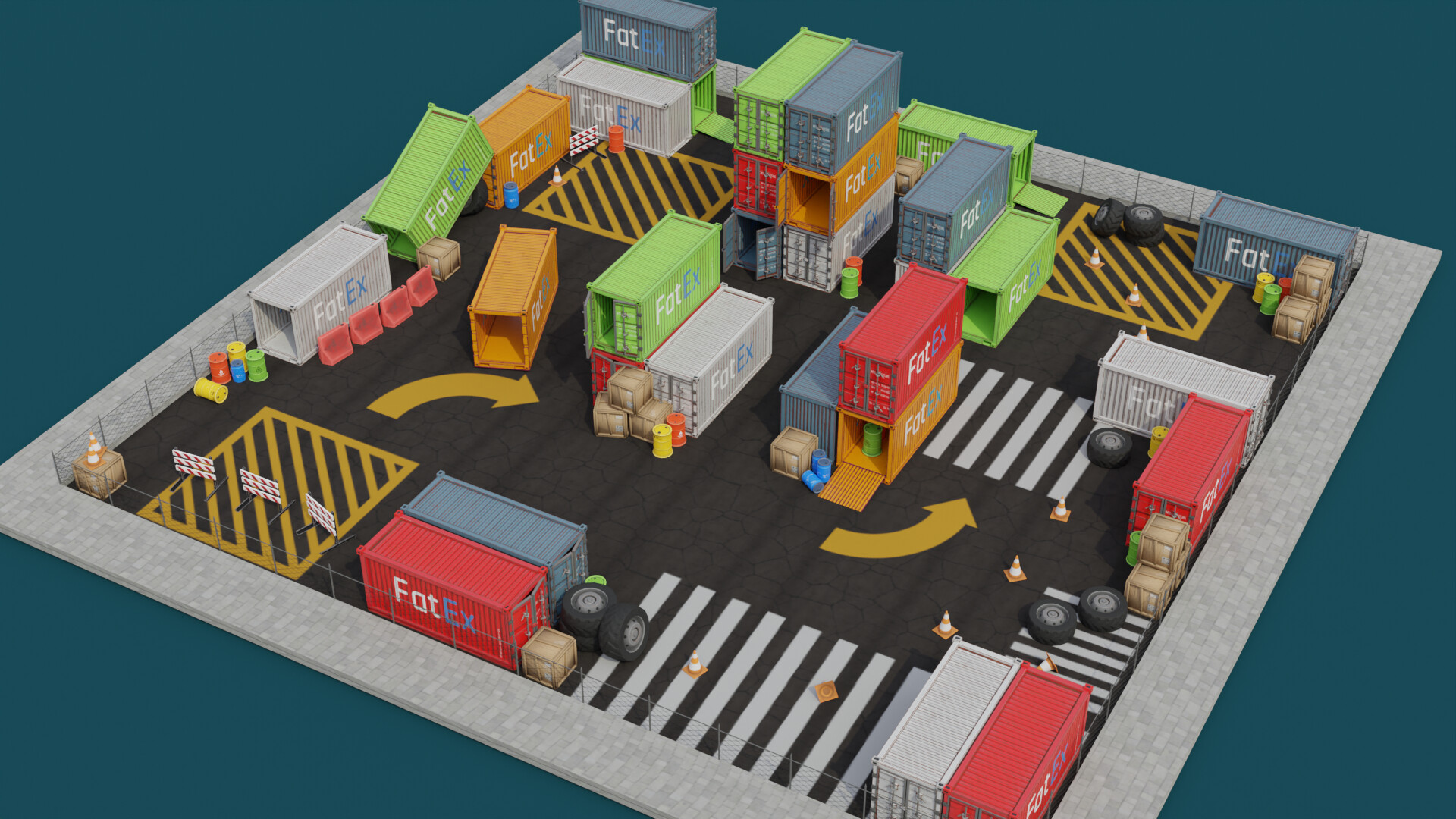 ArtStation Shipment Map - Kadir Gozelce 8 