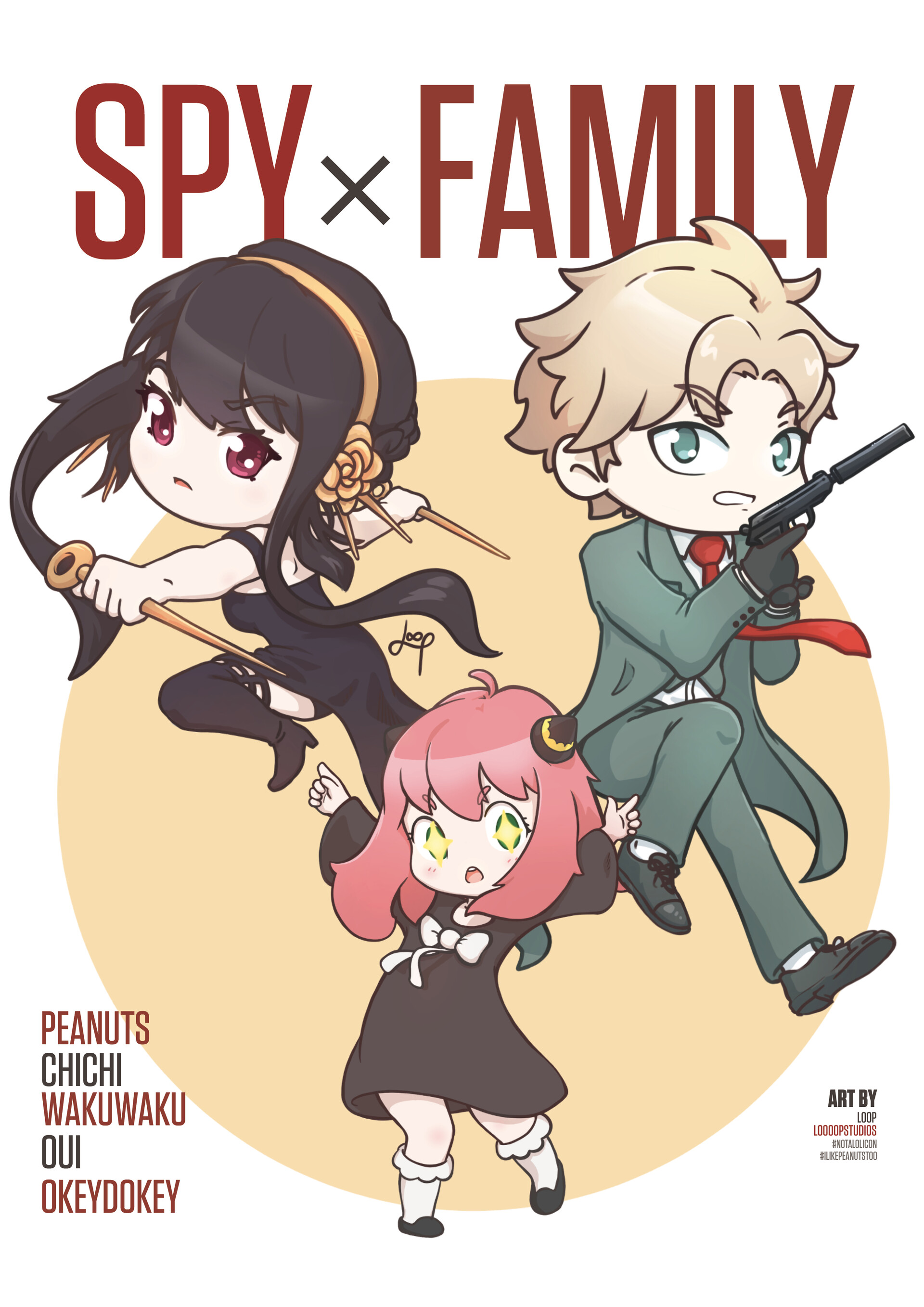 ArtStation - Vector Illustration - Anime Spy x Family