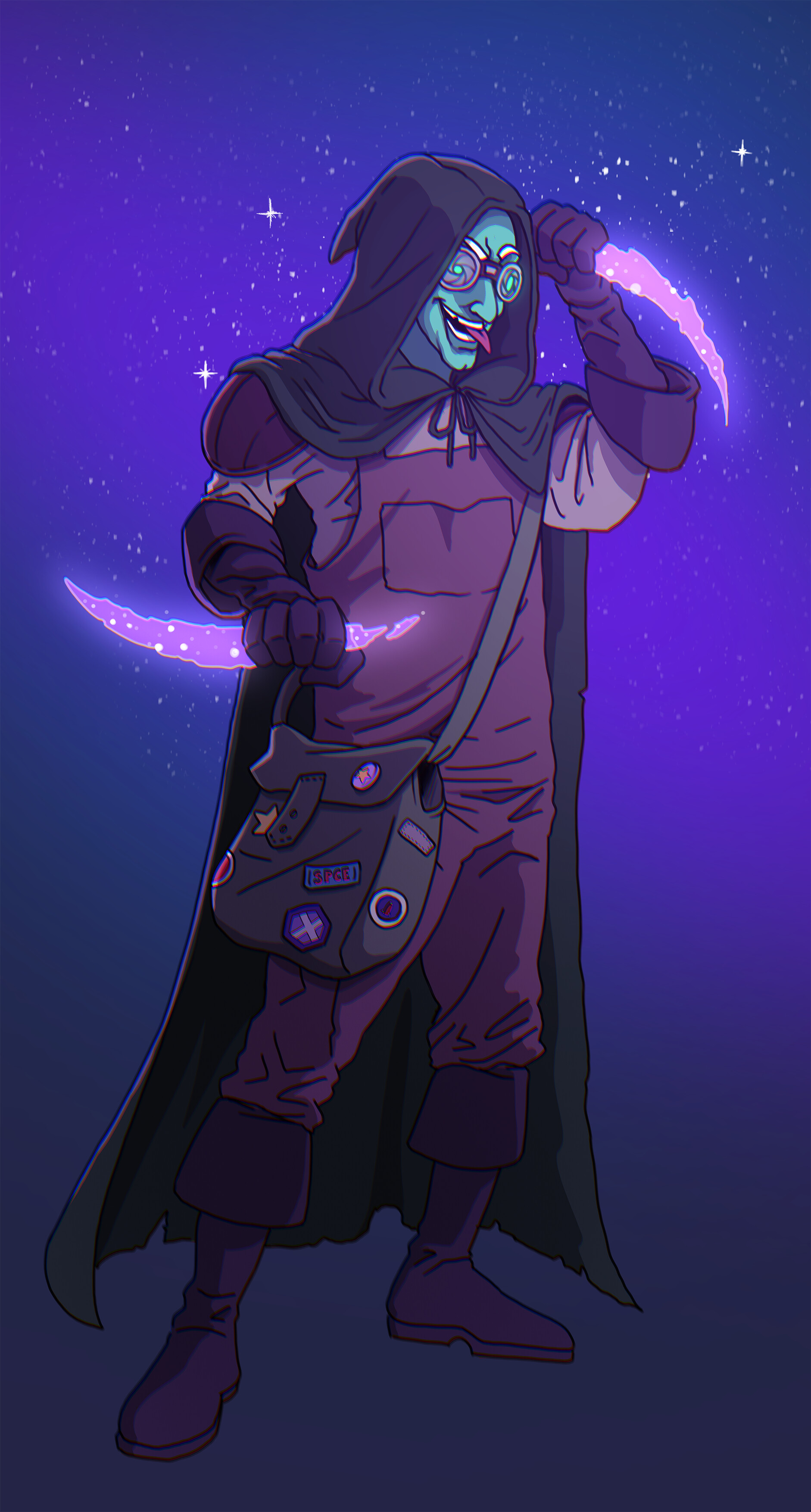 ArtStation Sea Elf Rogue (d&d character art)