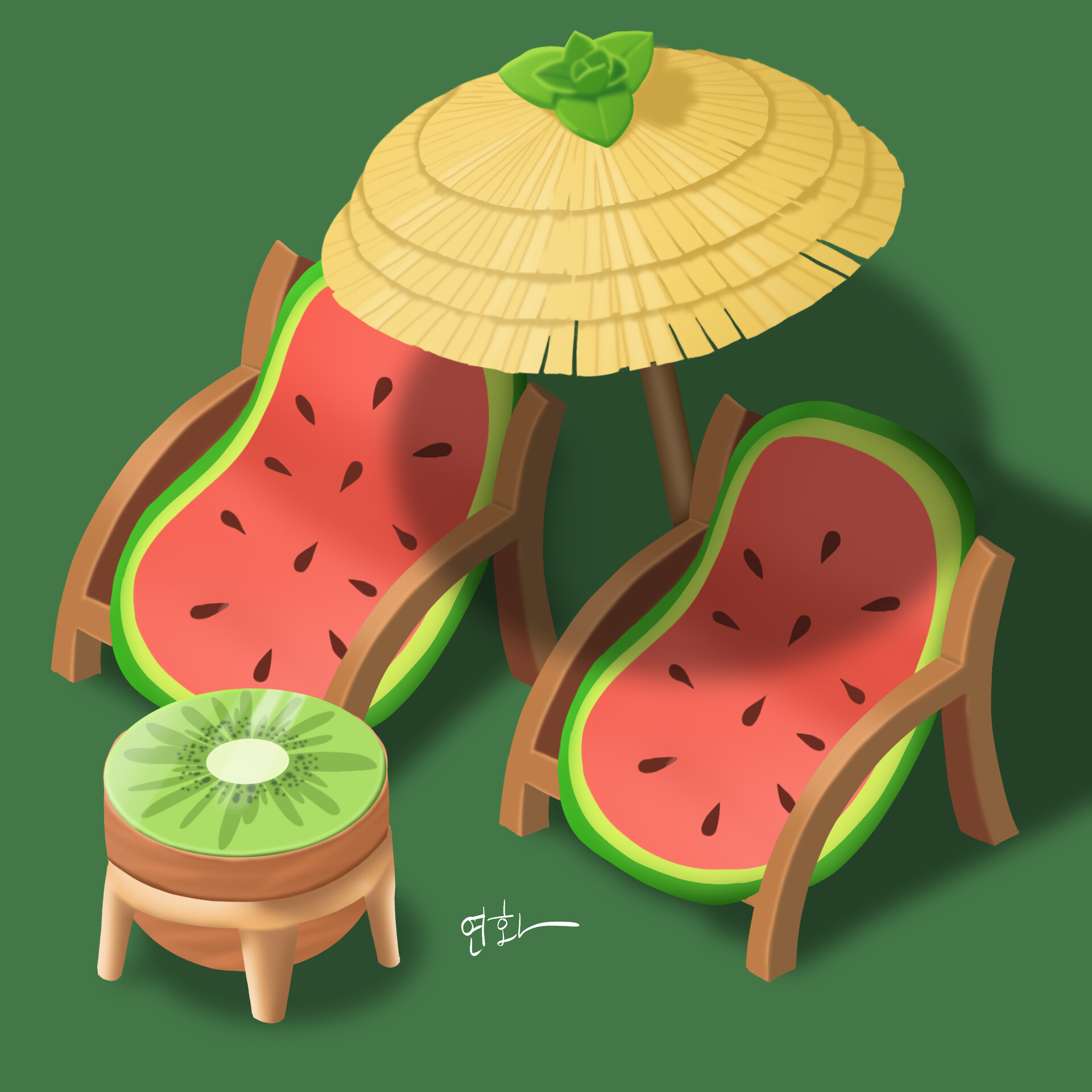 ArtStation game chair