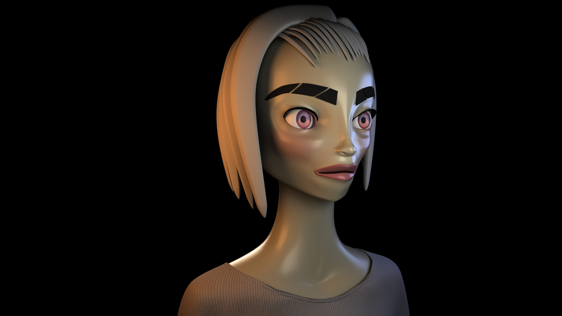 ArtStation - My first 3D Character Model