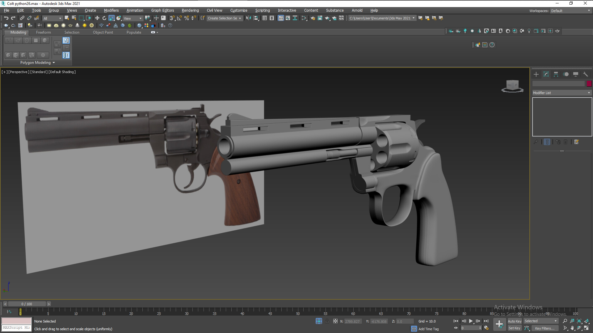 Hanora Studio - Colt python Revolver