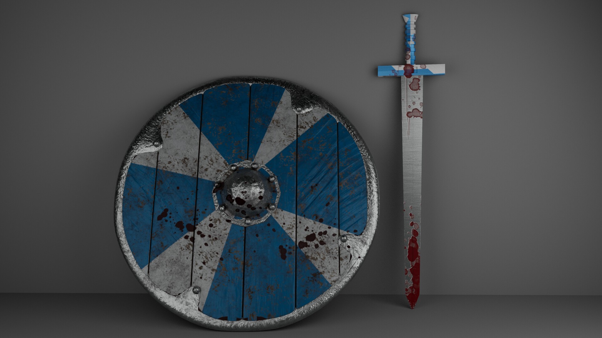 ArtStation Shield and Sword