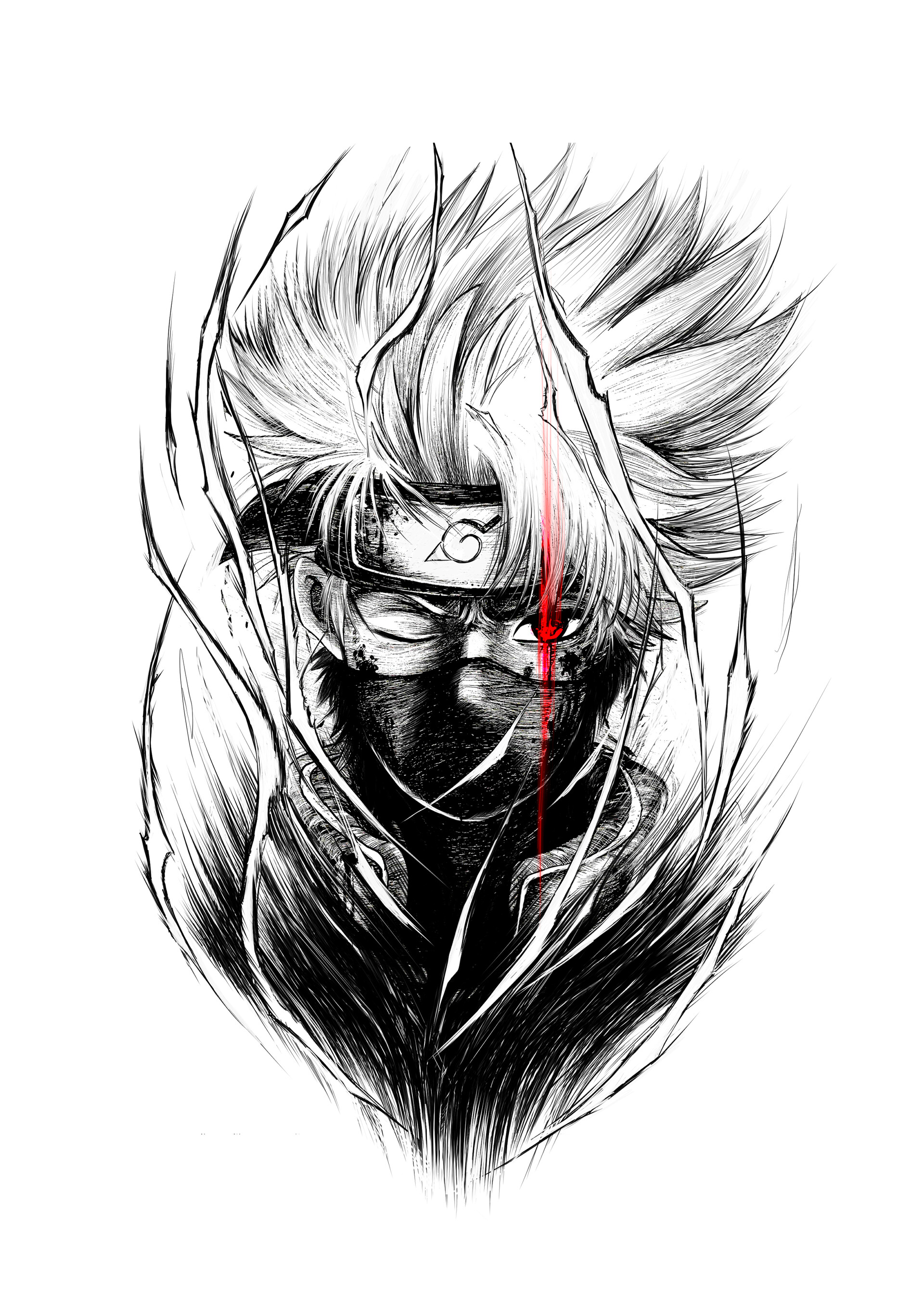 ArtStation - Hatake Kakashi (Naruto)