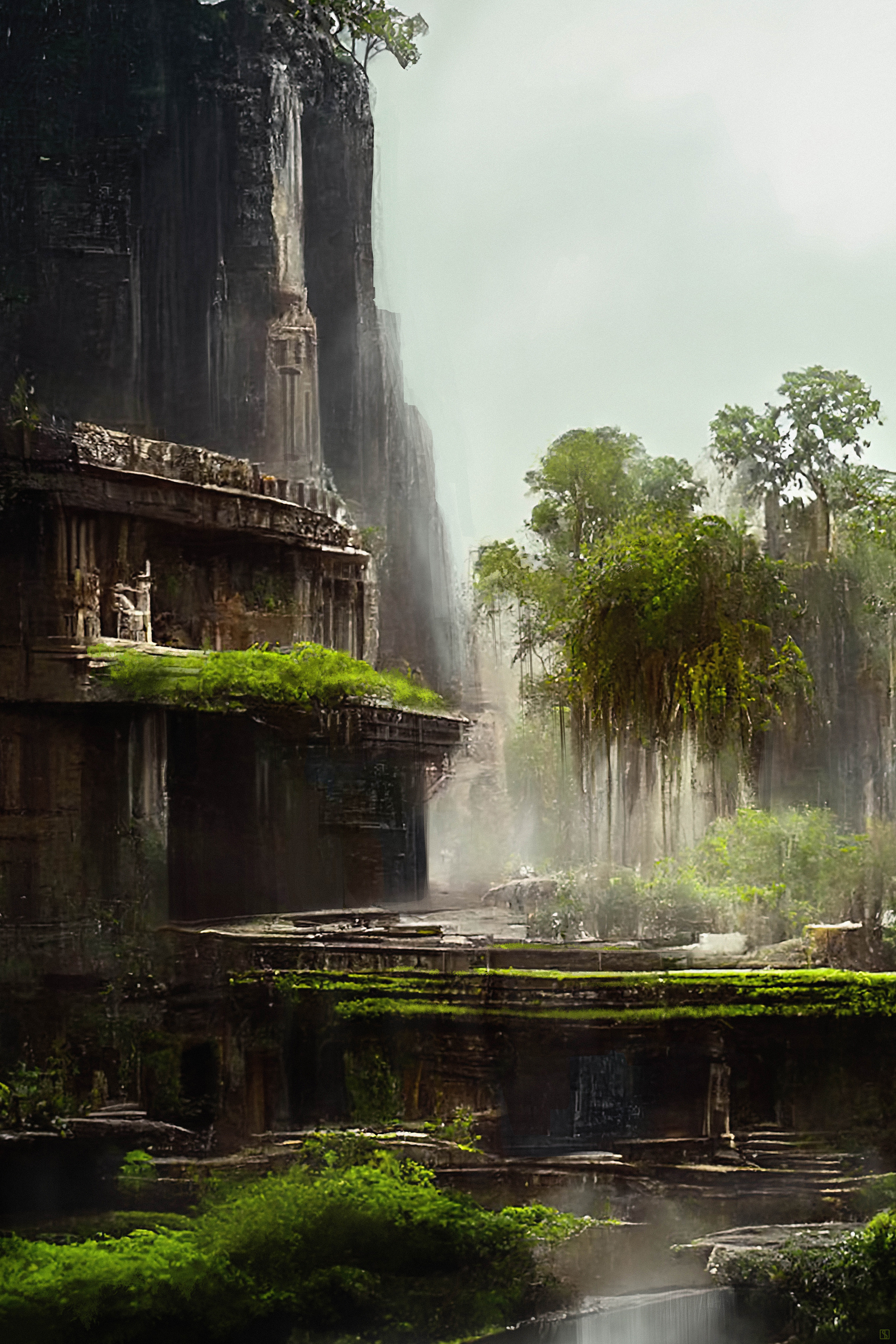 Jungle Temple Ruins 