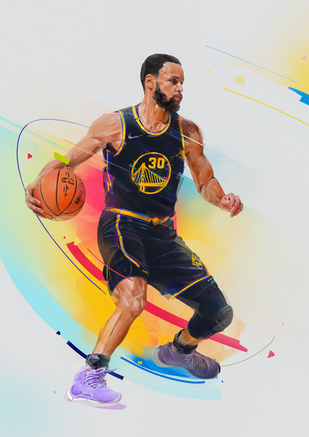NBA Season poster - Design 3 - DonDigitalStudio - Digital Art