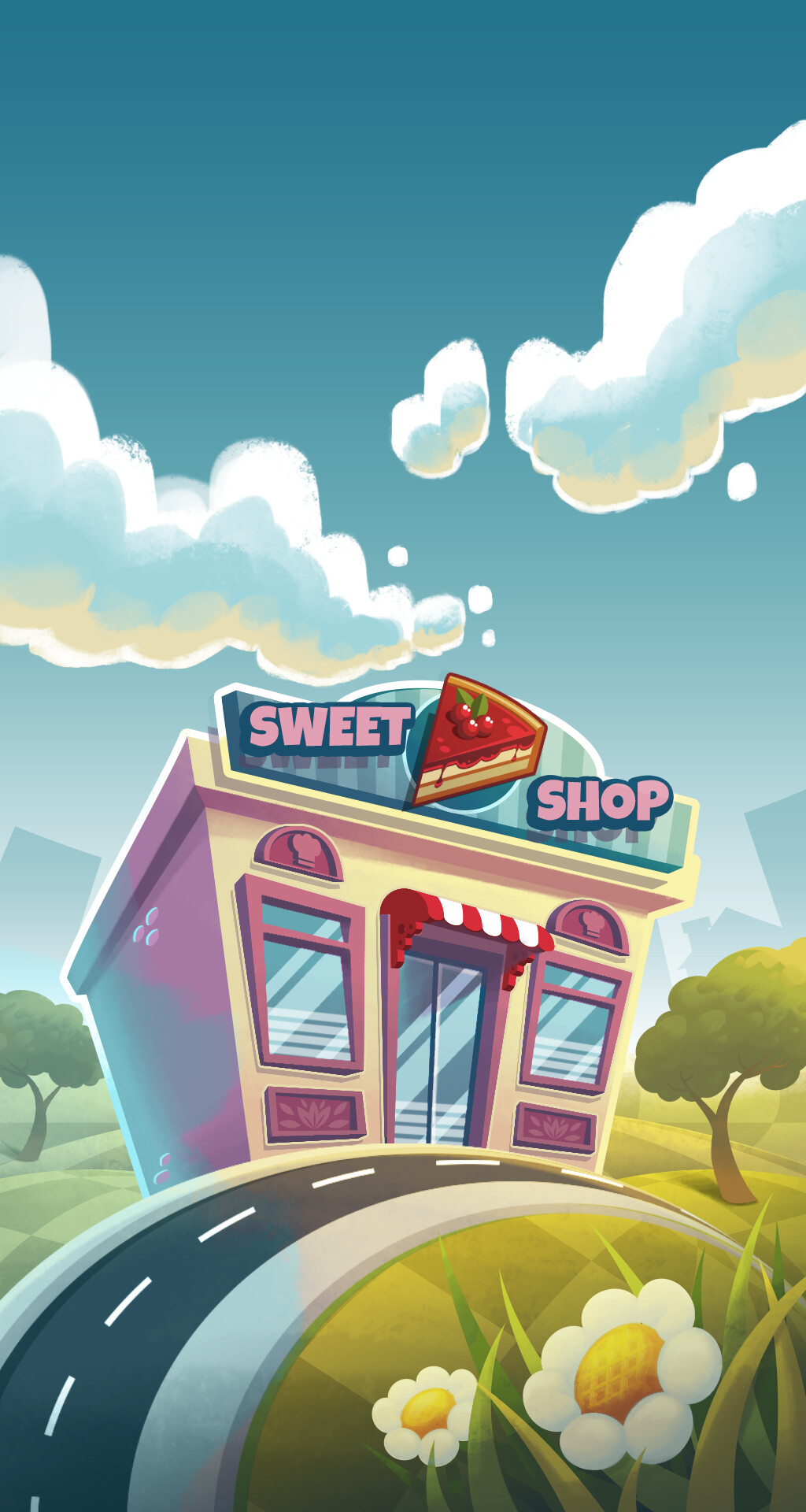 Sweet Shop Illustration