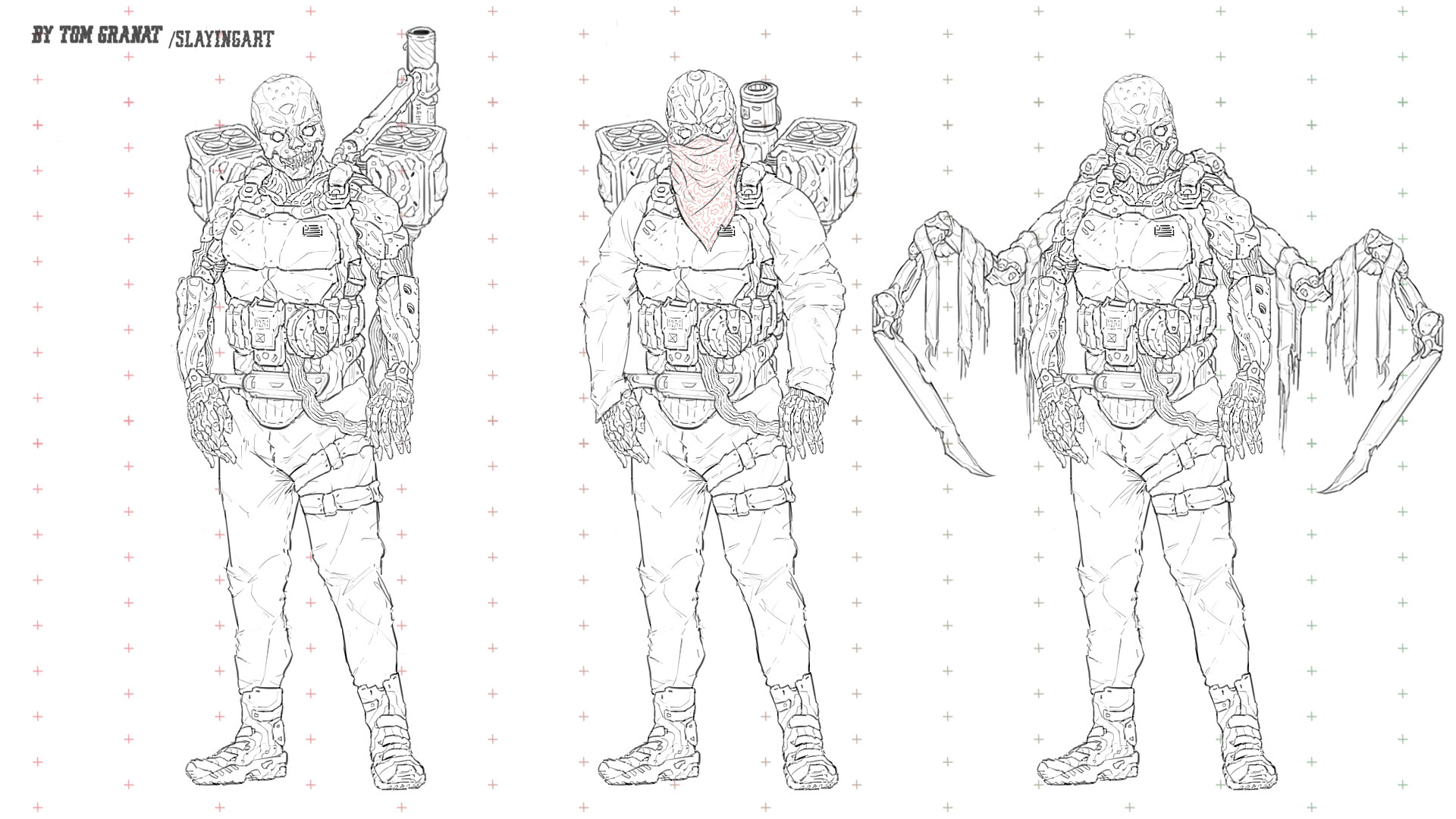 Tom Granat Skeletons 03_soldiers_of_misfortune