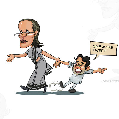 ArtStation - Indian Political Cartoon Characters