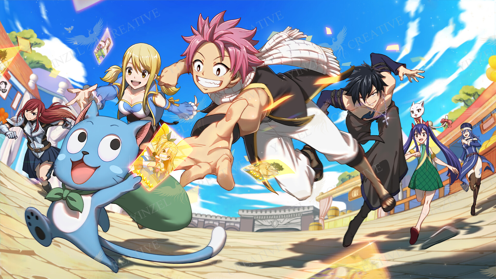 Tail Characters Cool Fairy Tail Wallpapers Tail Lucy Heartfilia Fairy Tail  S1 Ep1 Desktop Background Fairy, image size:1920x1080