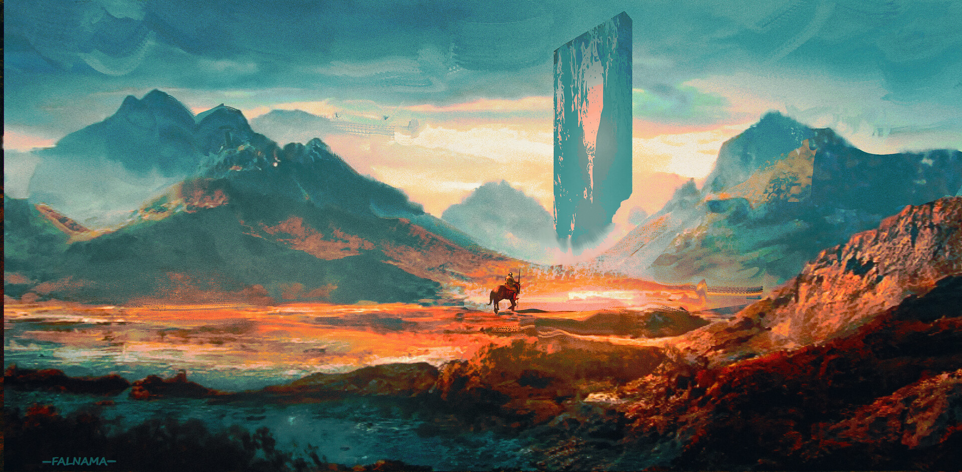 ArtStation - Rock land 01