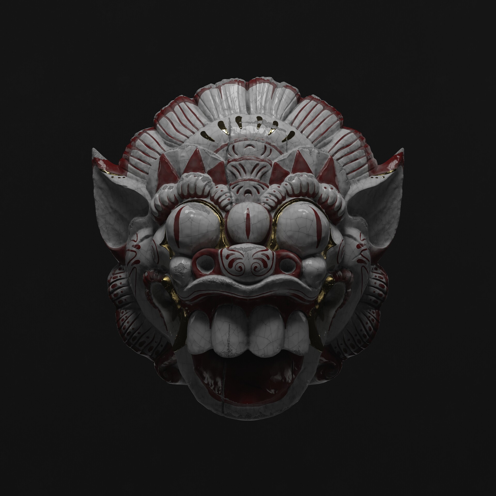 ArtStation Porcelain Mask