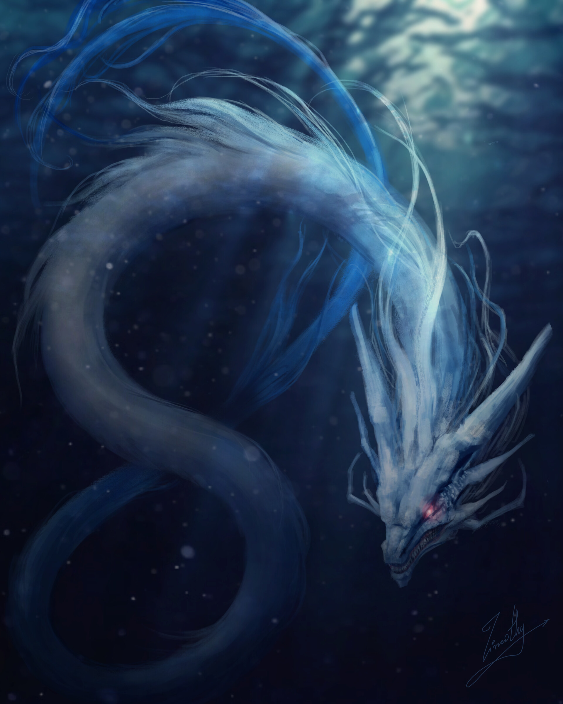 ArtStation - Sea Dragon concept🐉