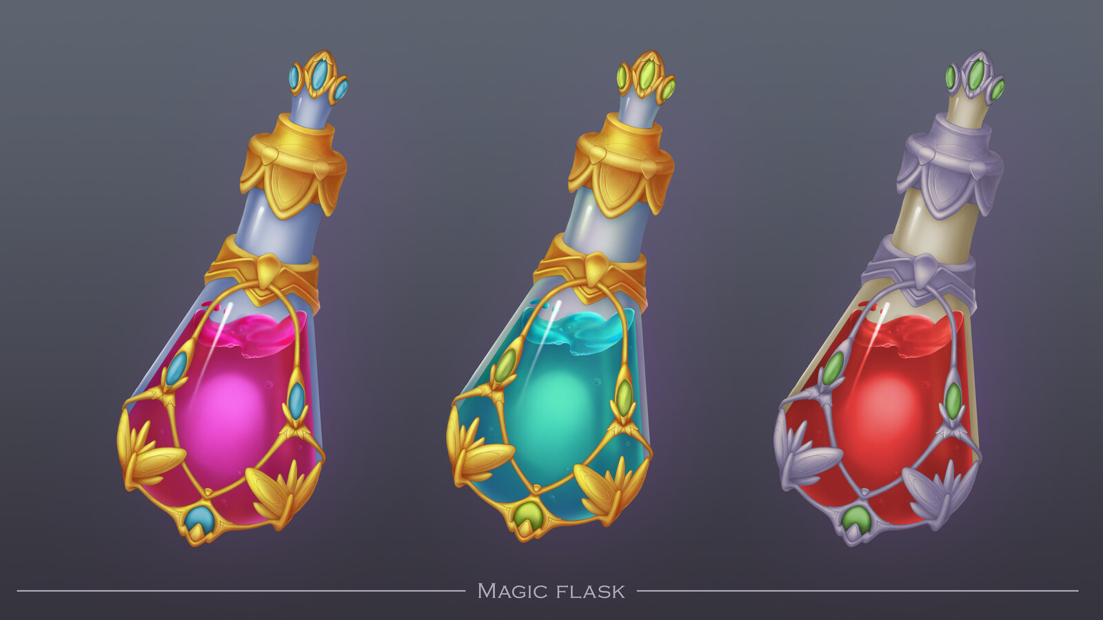 Katsiaryna Kachanava Magic Flask Icon