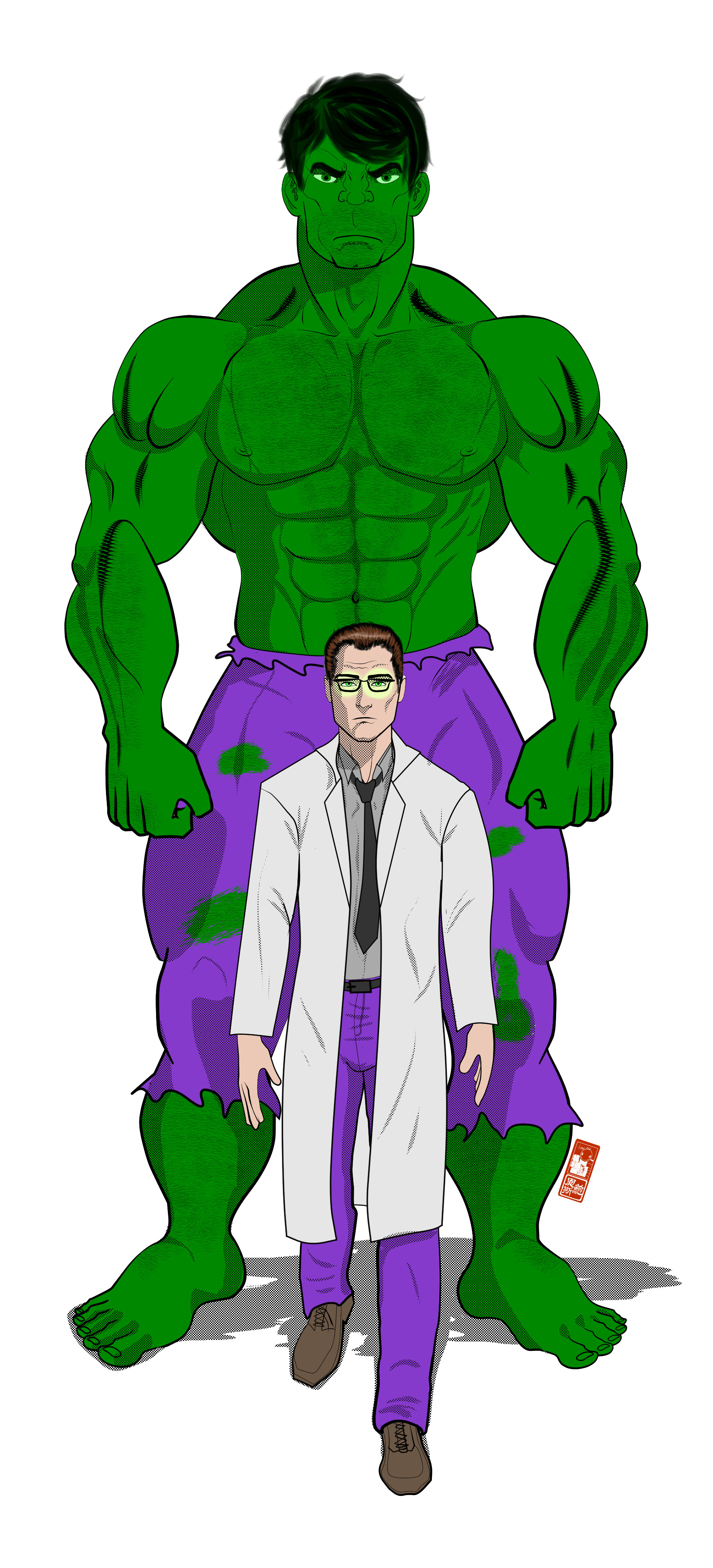 ArtStation - Bruce Banner/Hulk