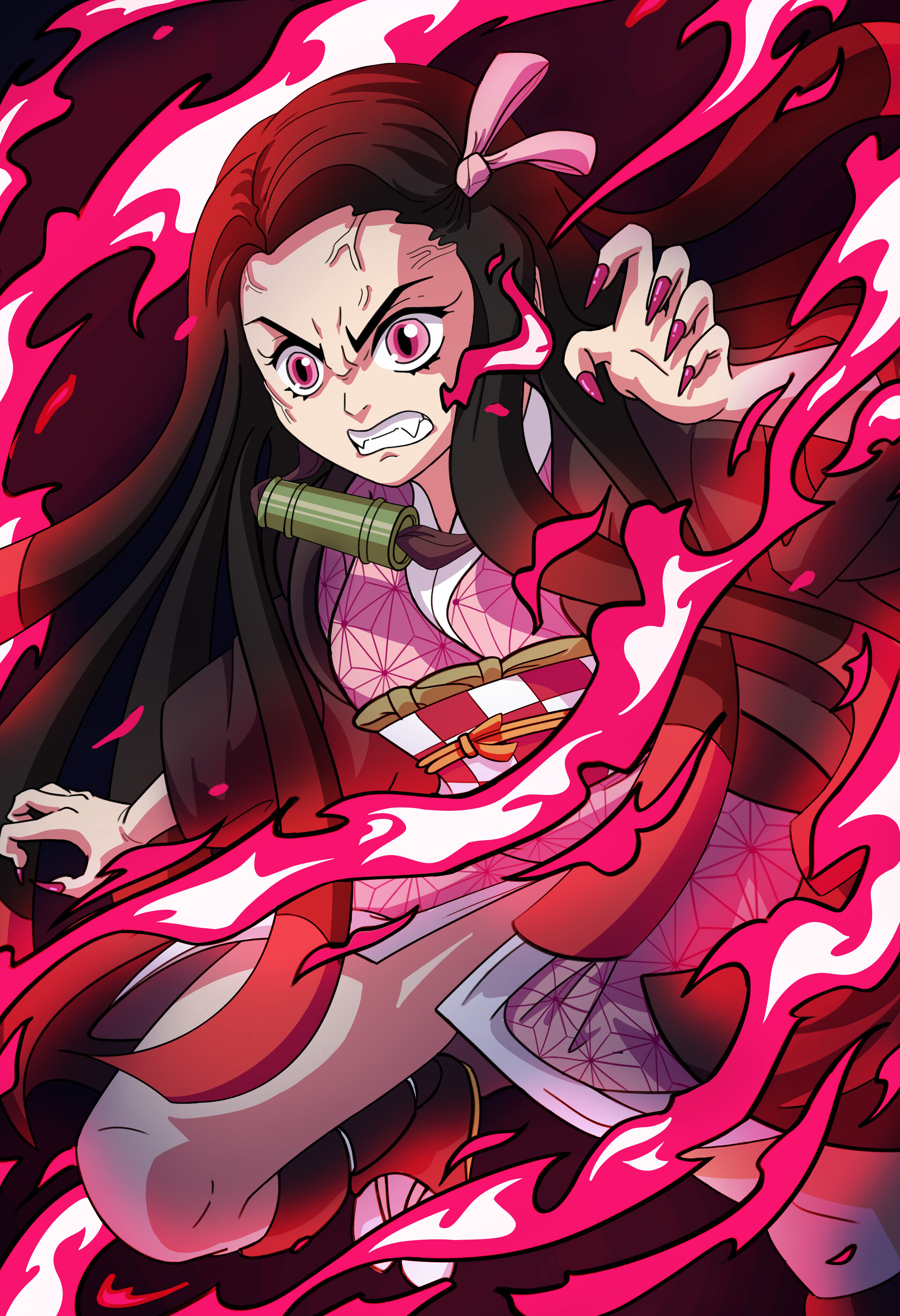 ArtStation - Nezuko Kamado