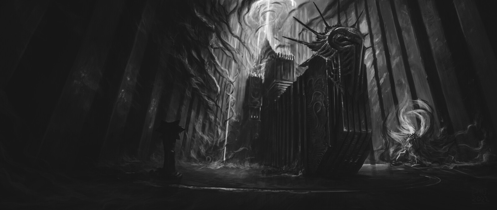 Awakening bw