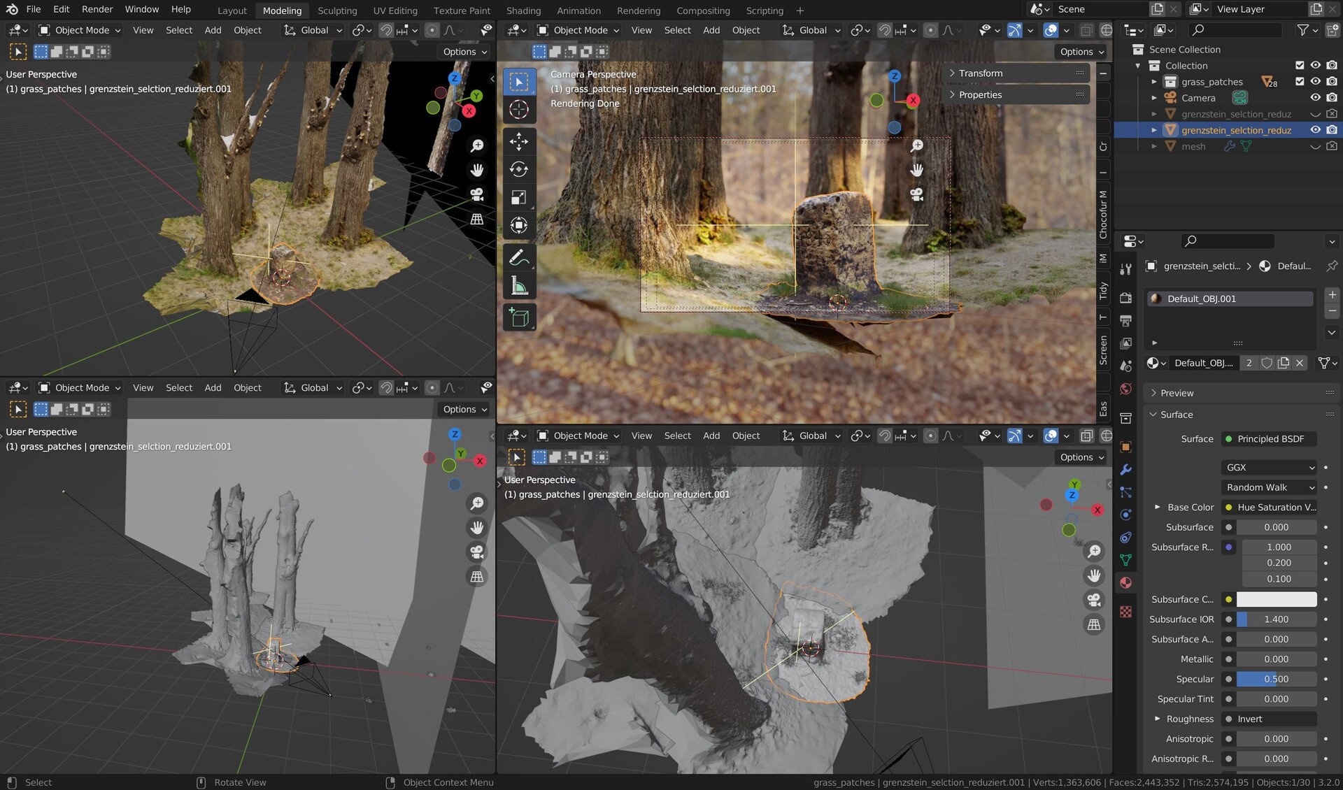 Alexander Ohme Boundary stone