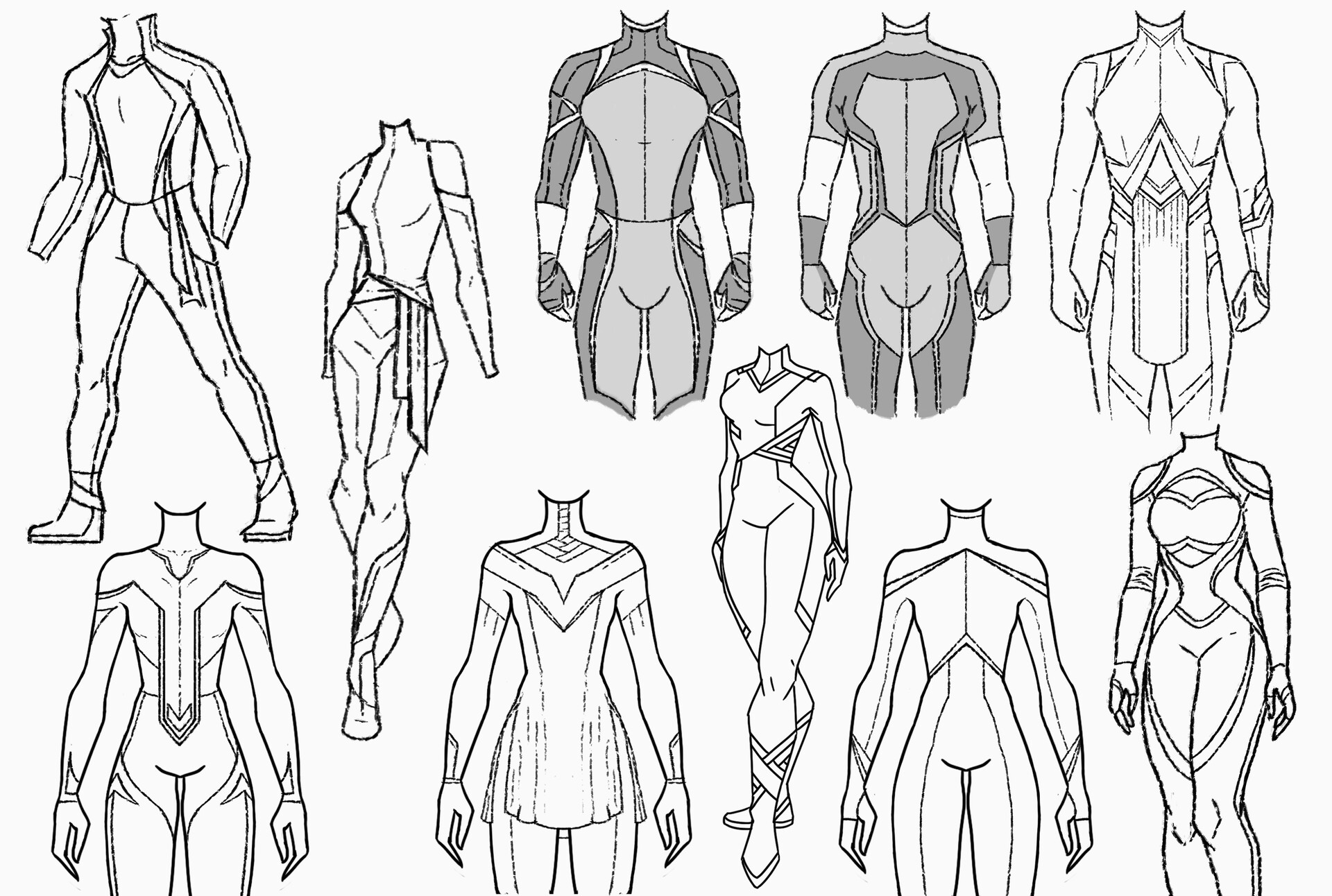 ArtStation SUPER SUITS