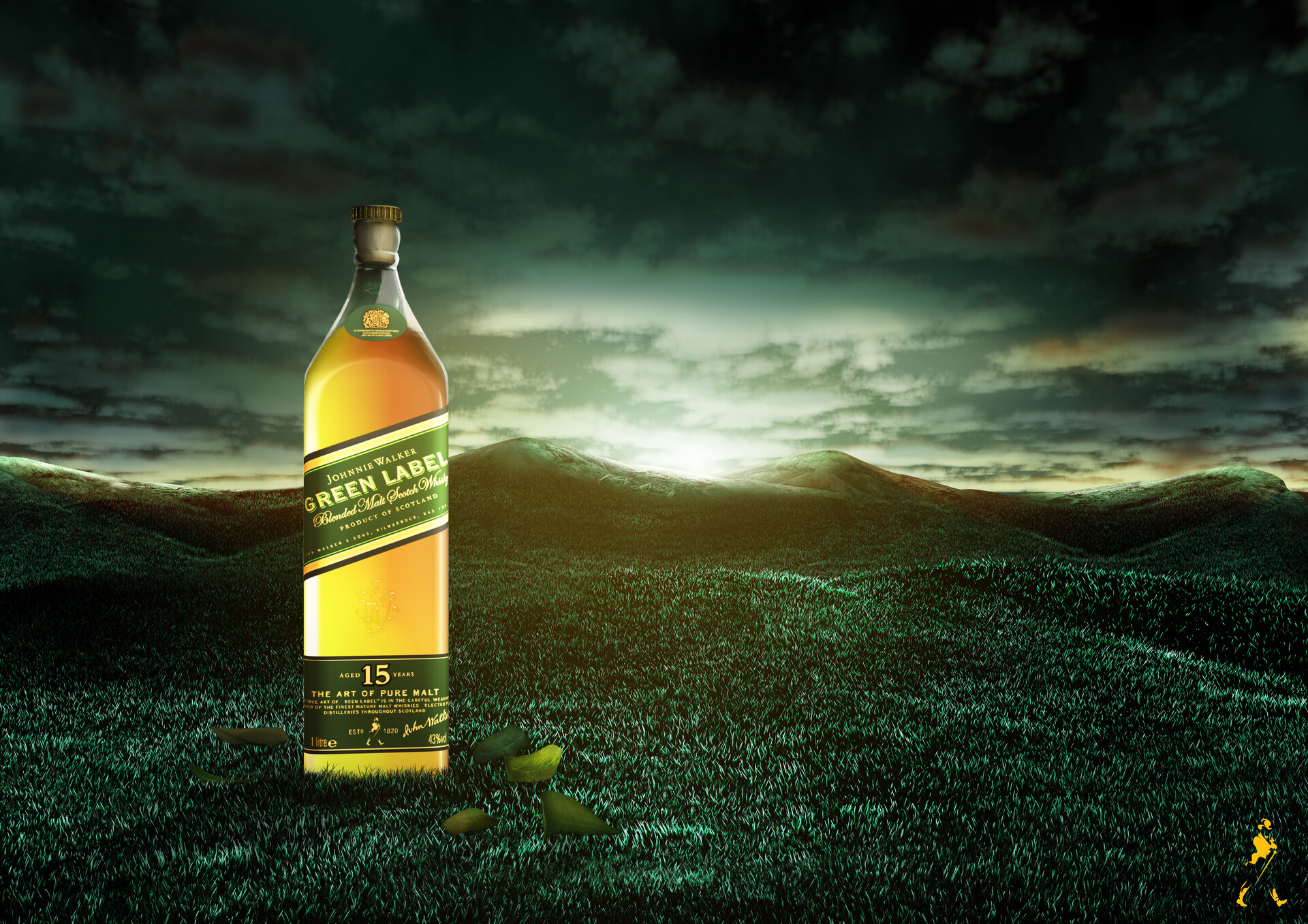 ArtStation - Johnnie Walker - Green Label