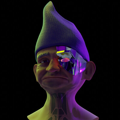3D Concept | Cyberpunk Gnome
