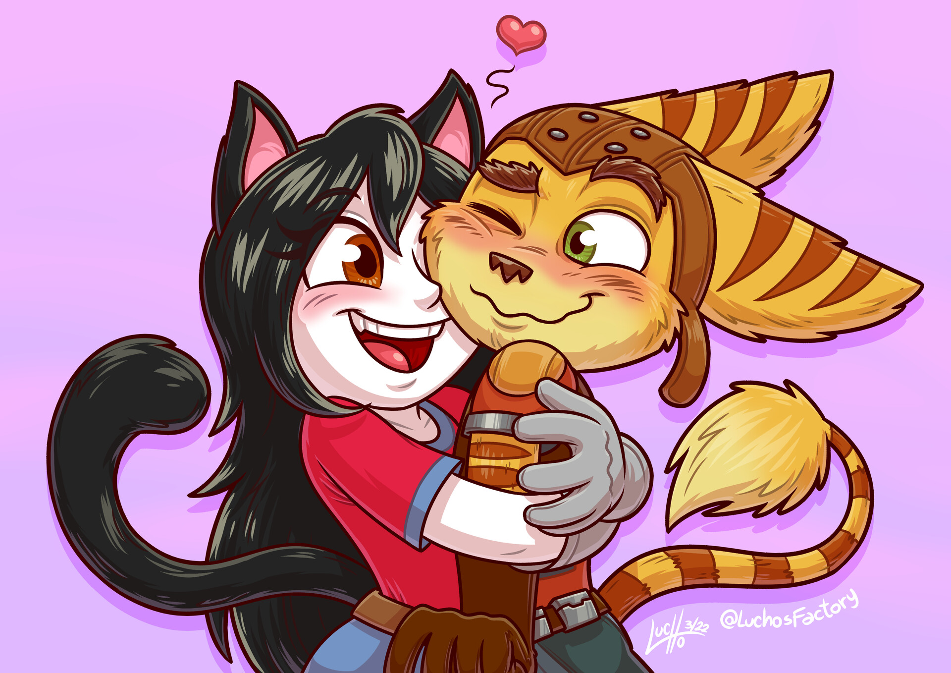 ArtStation Ratchet x OC ART]