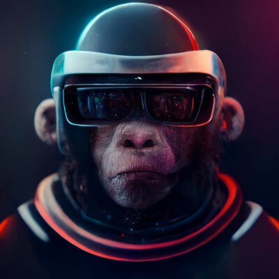 Space monkey. Космос арт. Три обезьяны арт. Monkey in Space.