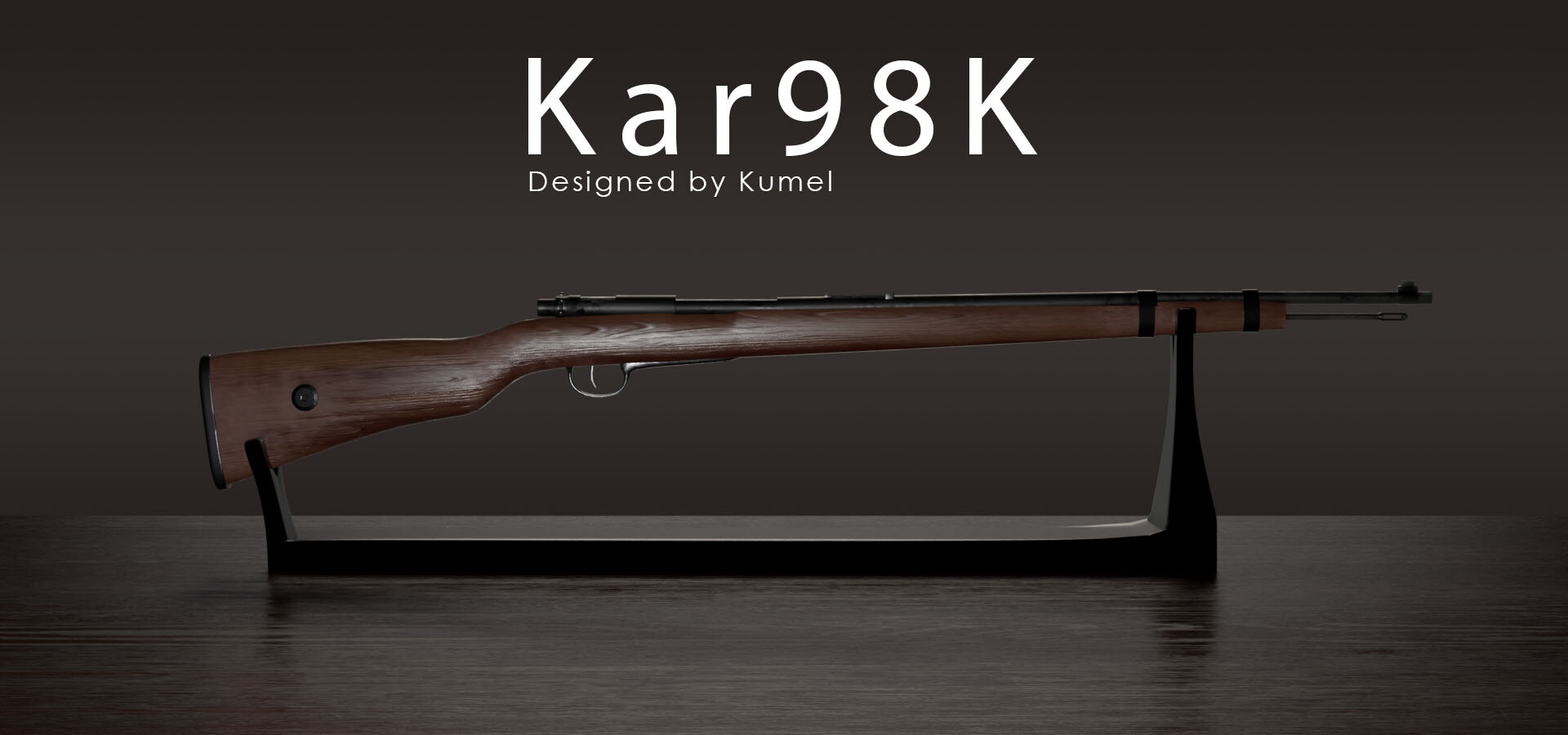 ArtStation - Kar98K model using blender