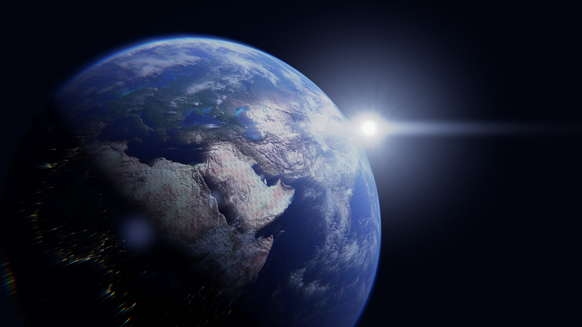 ArtStation - Realistic Earth made in Blender